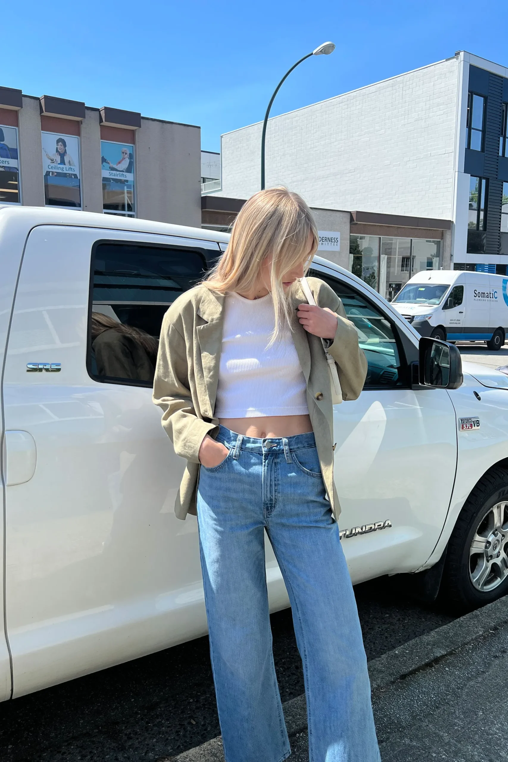 100% LINEN RELAXED FIT BLAZER