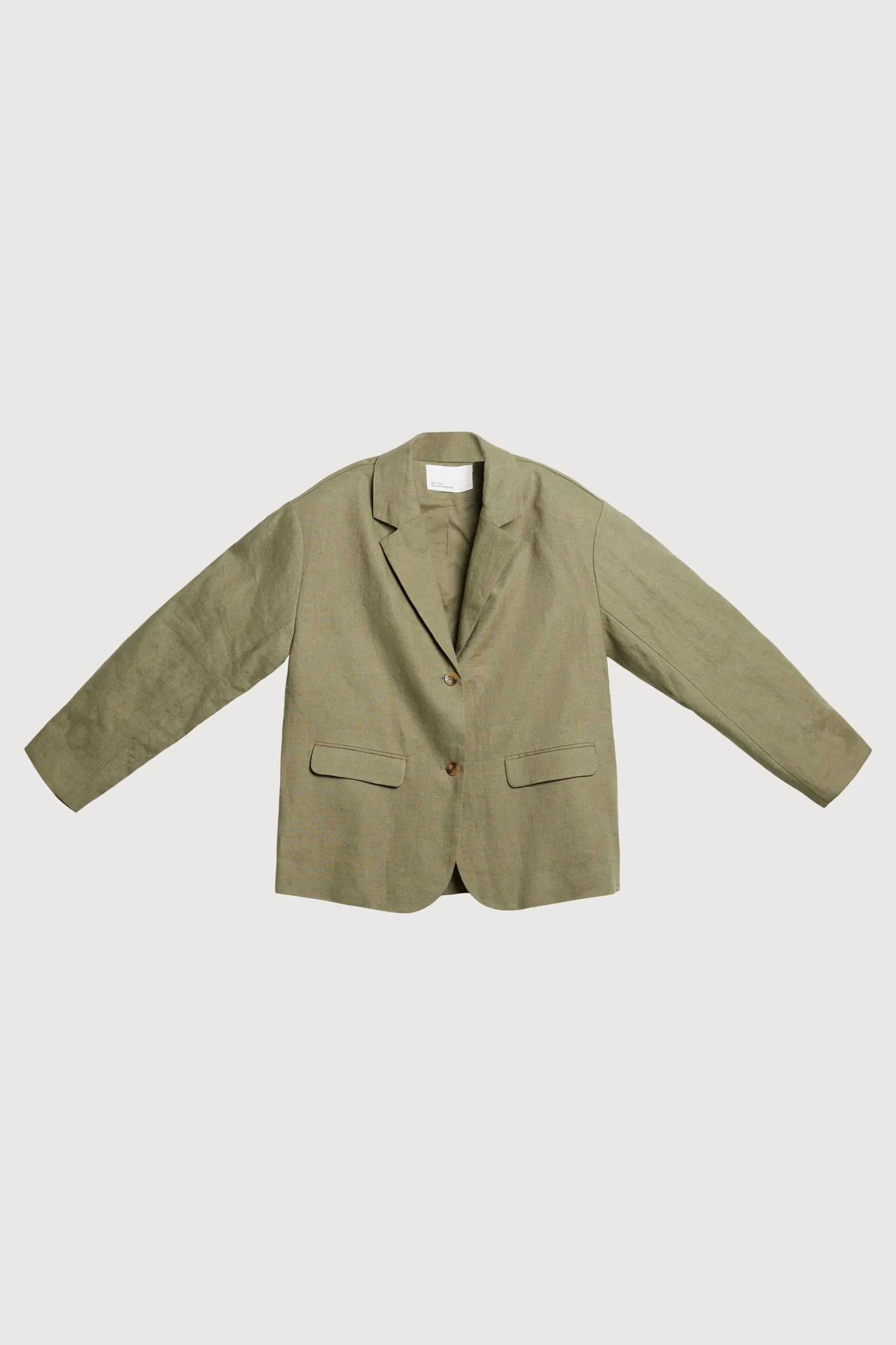 100% LINEN RELAXED FIT BLAZER