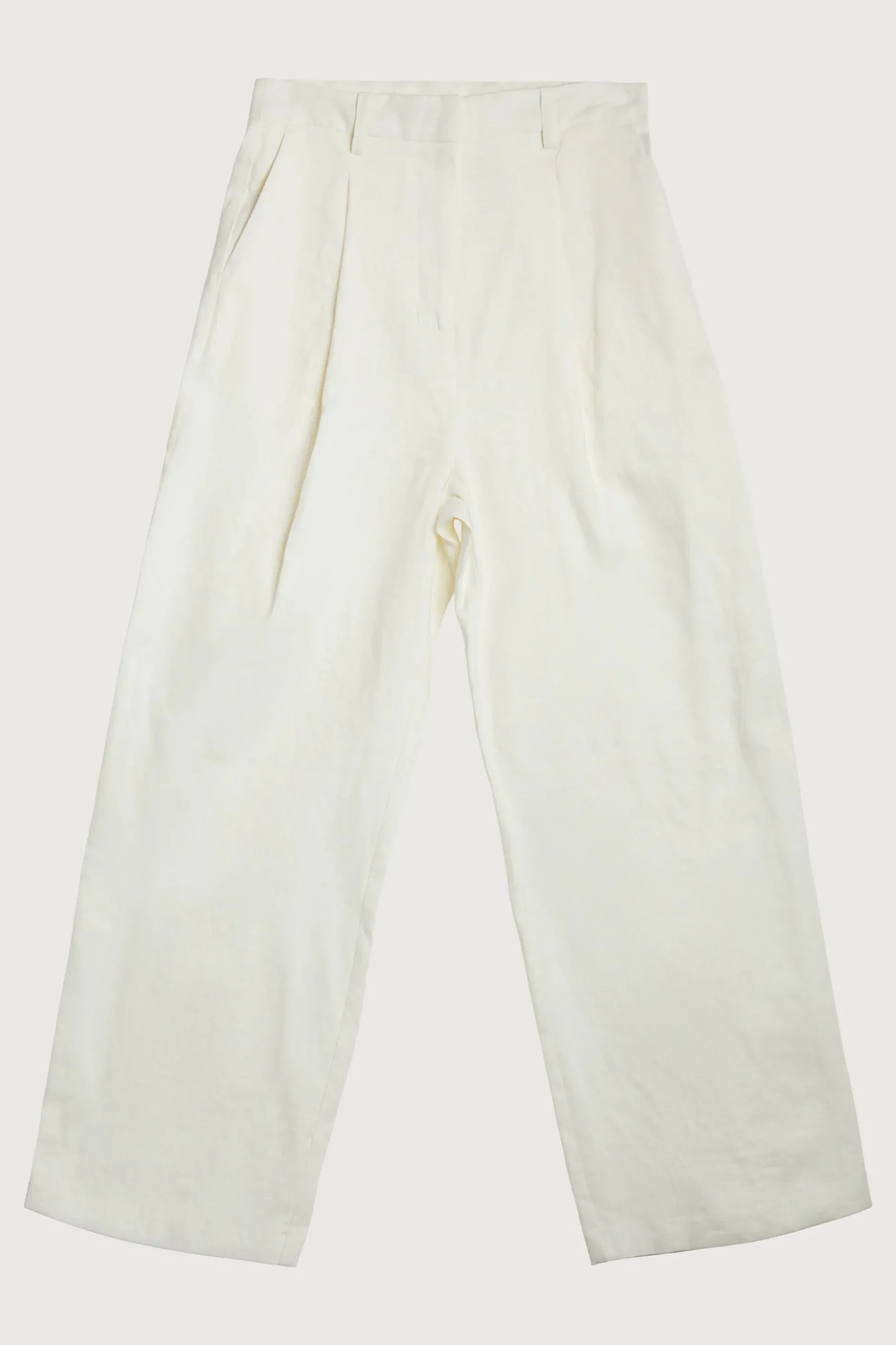 100% LINEN STRAIGHT LEG PANT