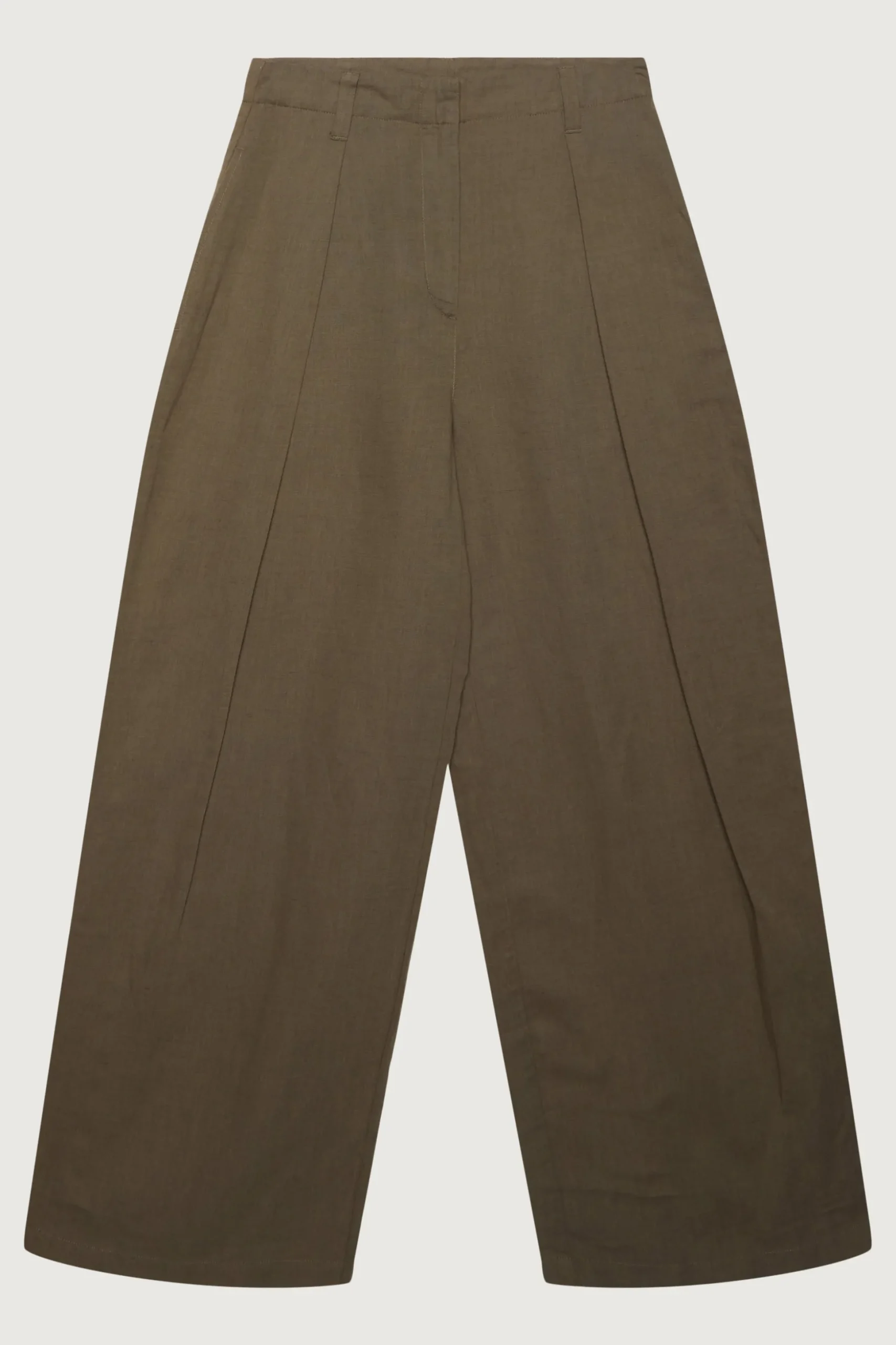 100% LINEN STRAIGHT LEG PANT
