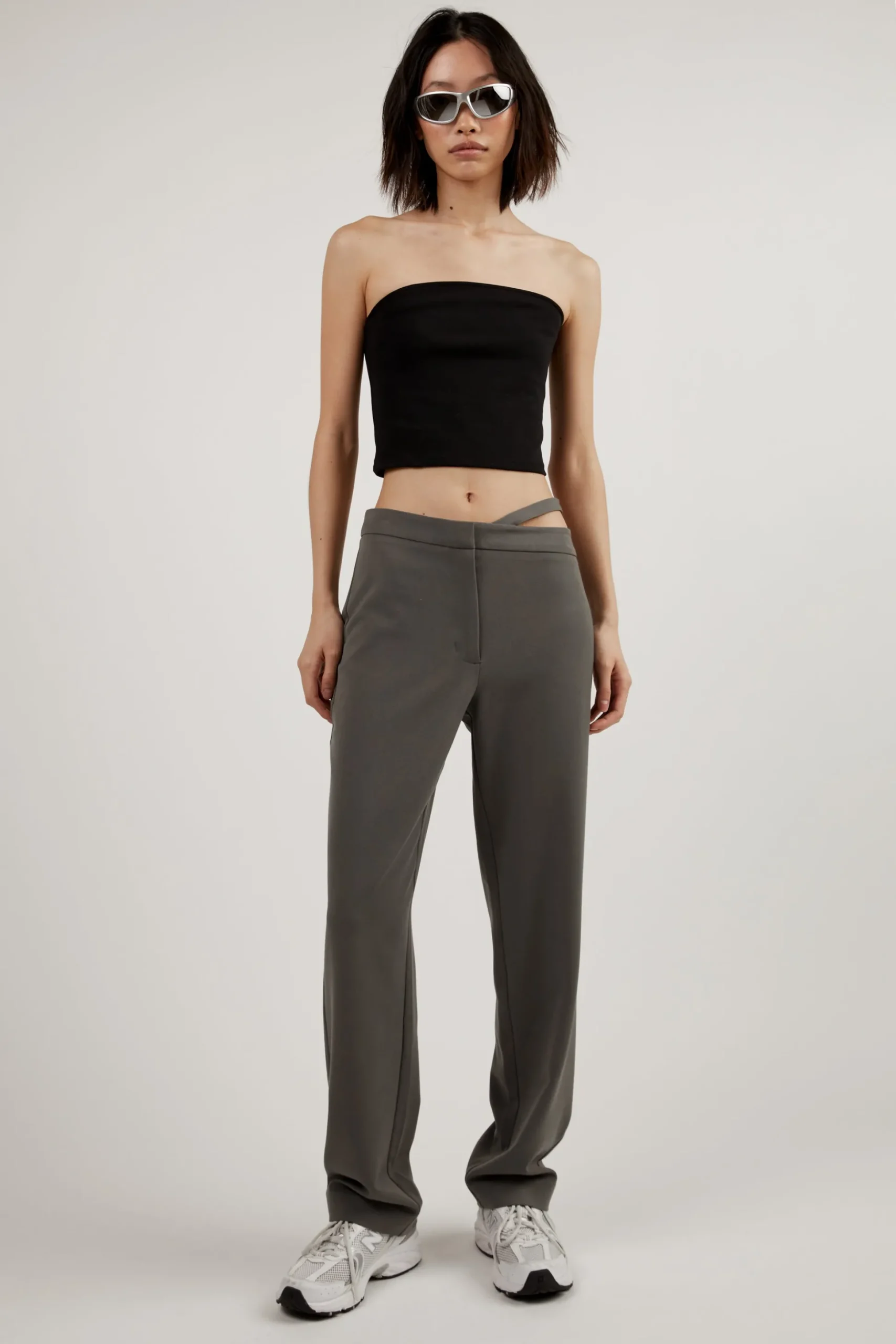 ASYMMETRIC WAIST PANT