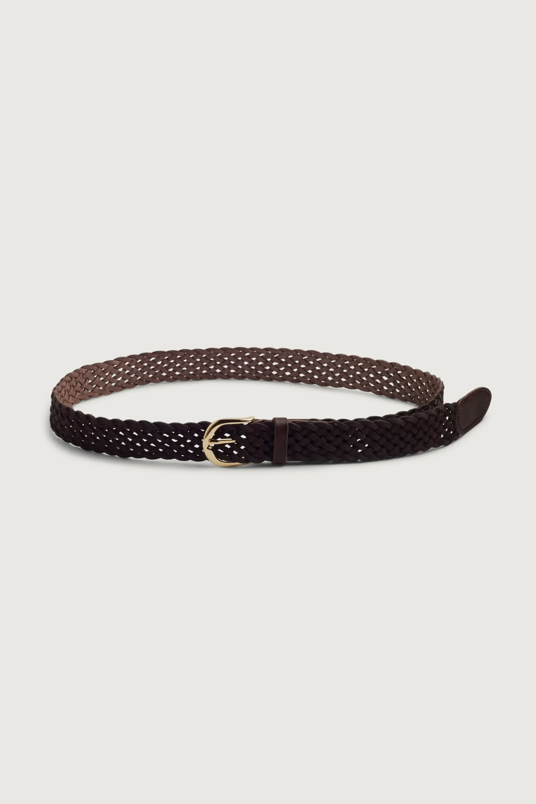 BRAIDED LEATHER BELT