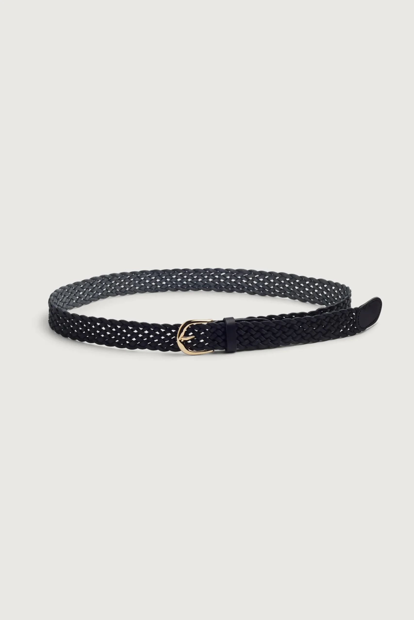 BRAIDED LEATHER BELT
