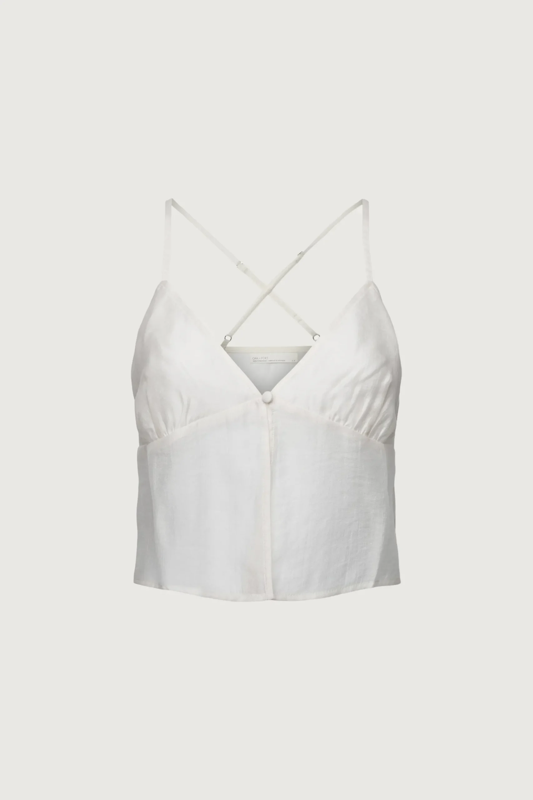 BUTTON FRONT CAMISOLE TANK