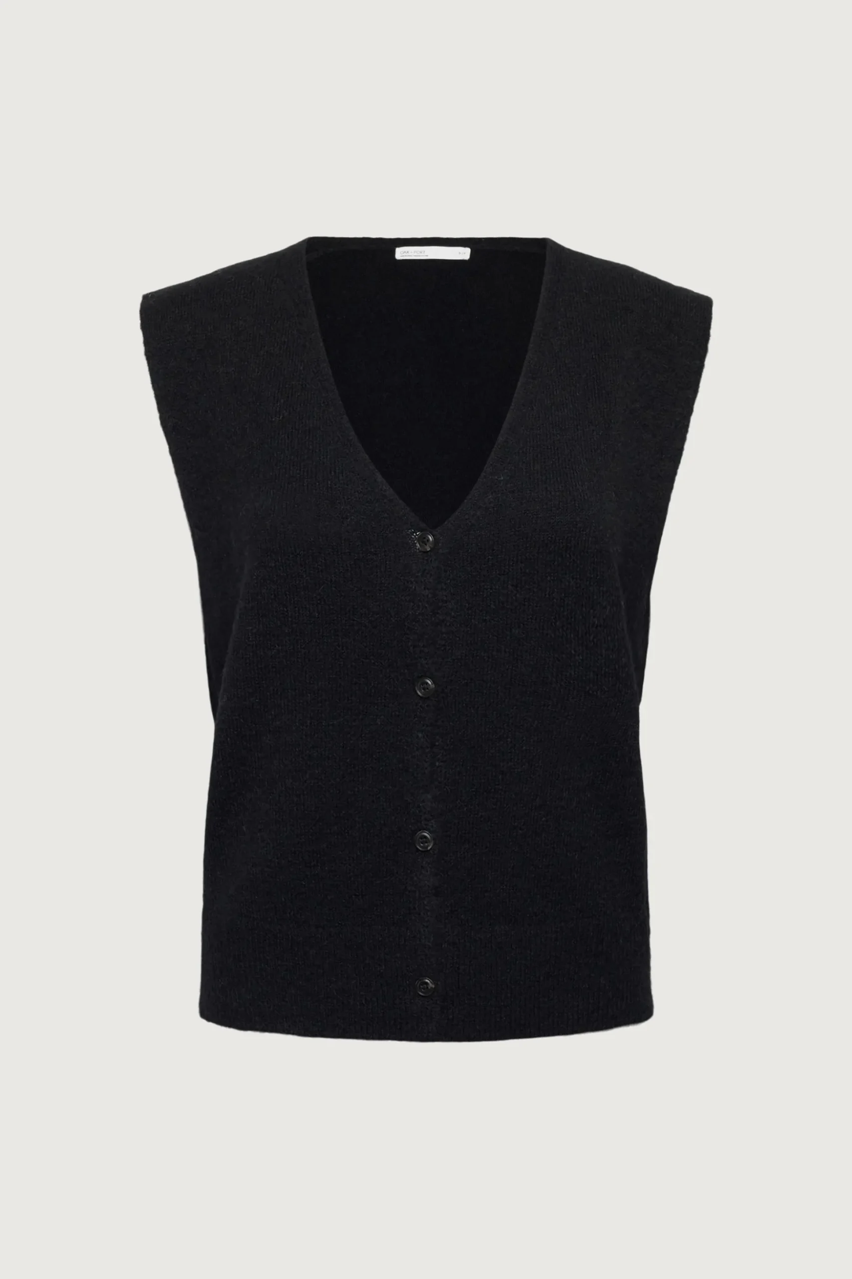 BUTTON FRONT SWEATER VEST