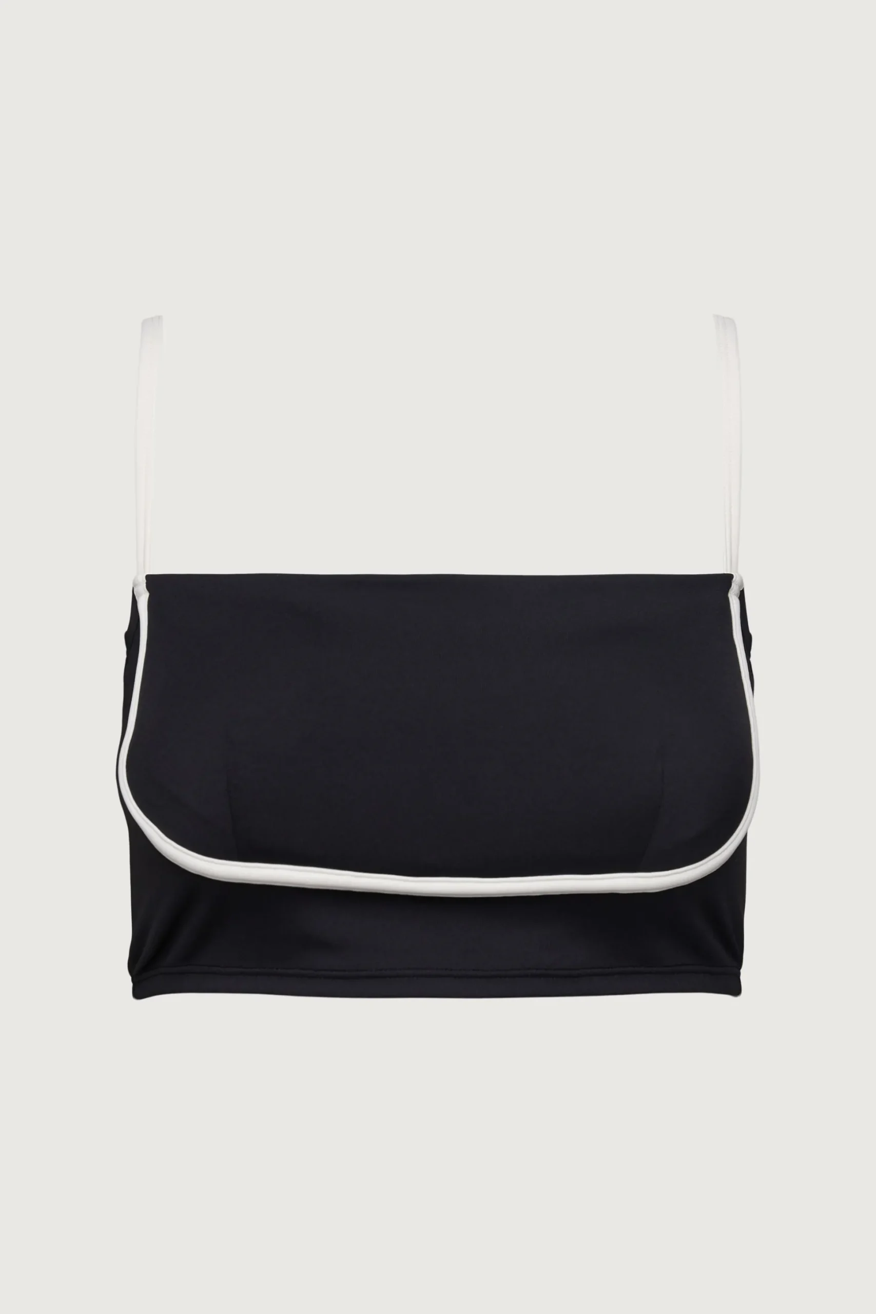CONTRAST DETAIL BIKINI TOP