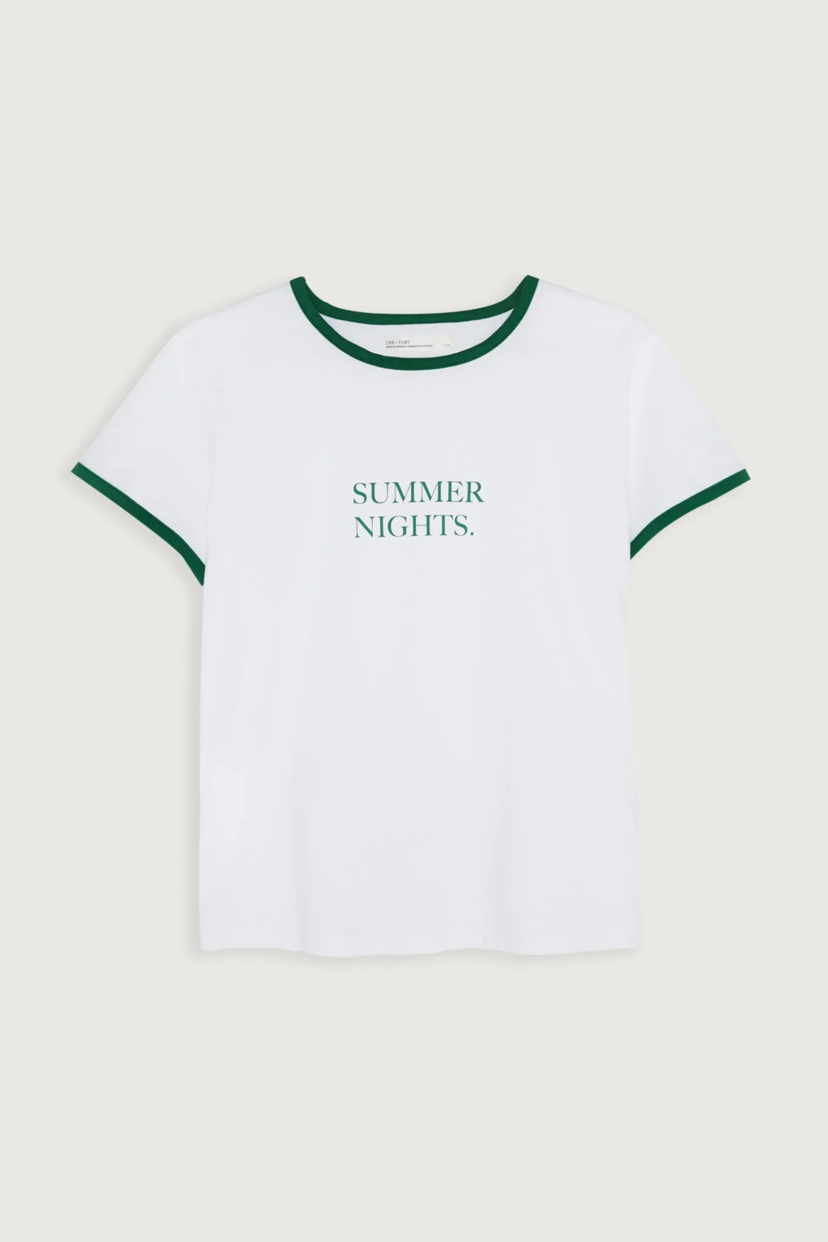 CONTRAST TRIM TEE