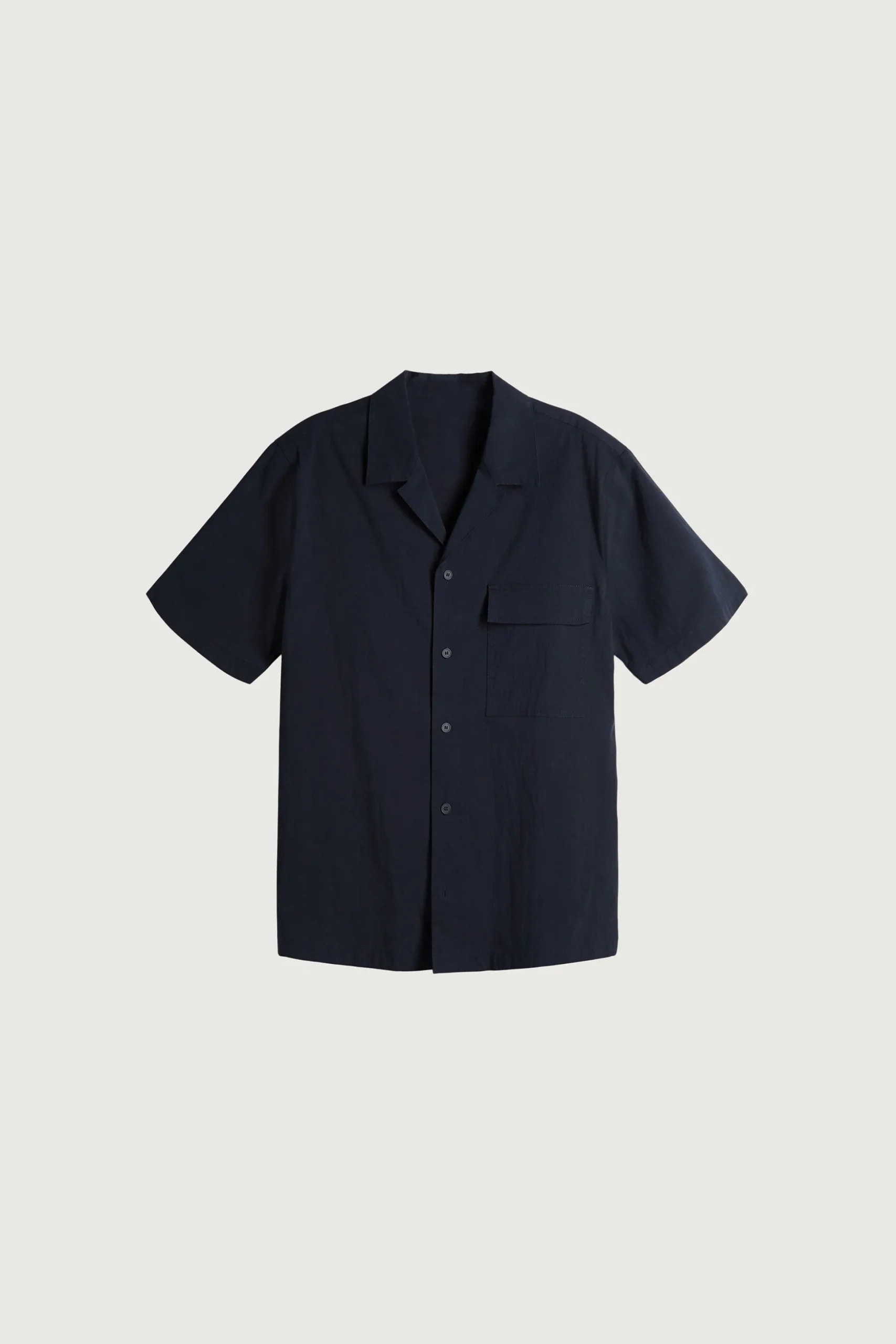 COTTON NYLON CARGO SHIRT