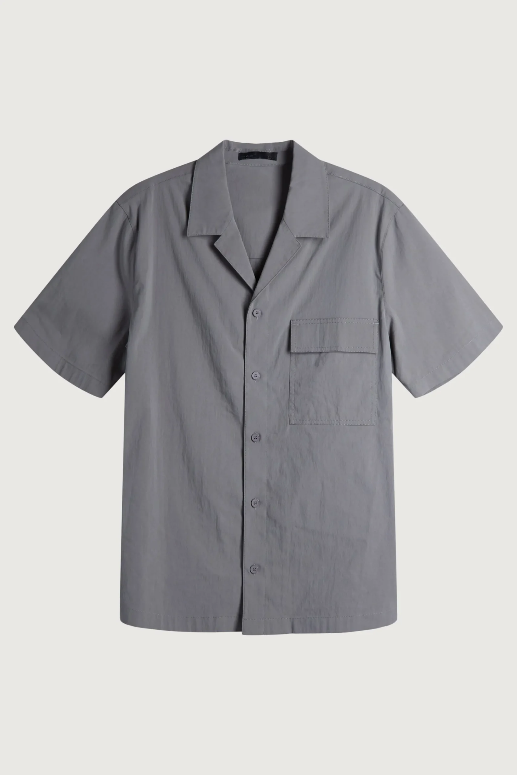 COTTON NYLON CARGO SHIRT