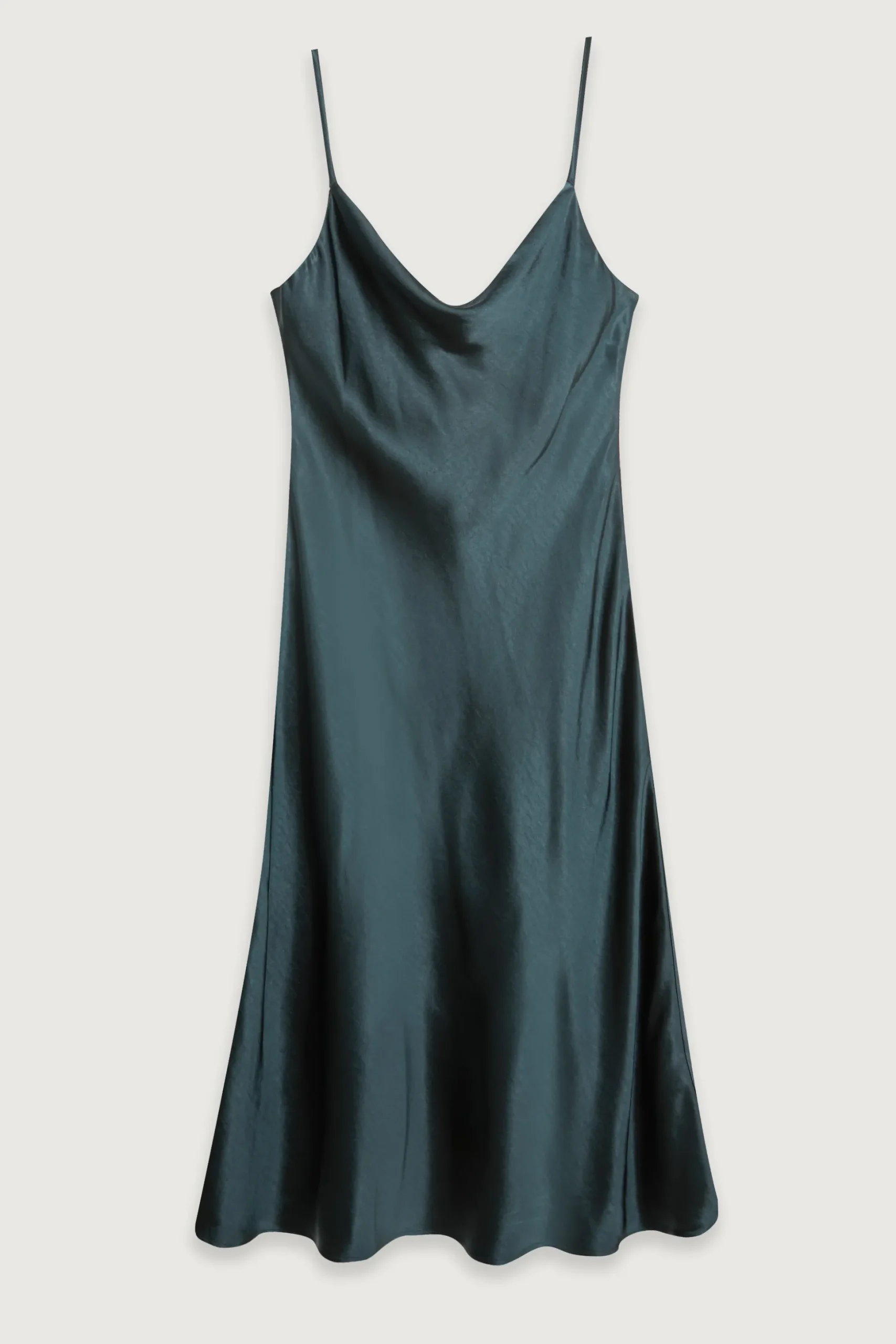 COWL NECK SLIP DRESS