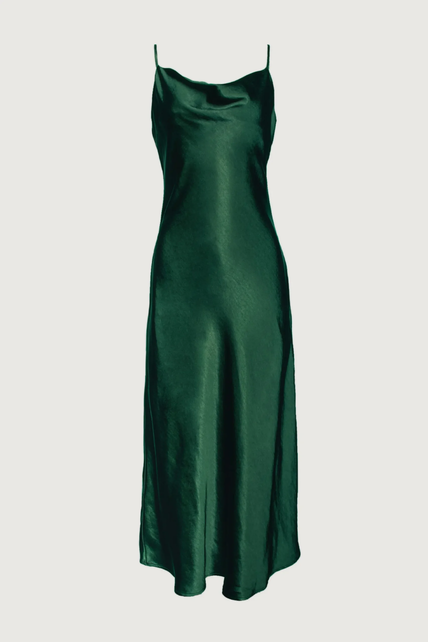 COWL NECK SLIP DRESS
