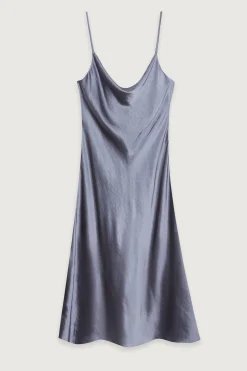 COWL NECK SLIP DRESS