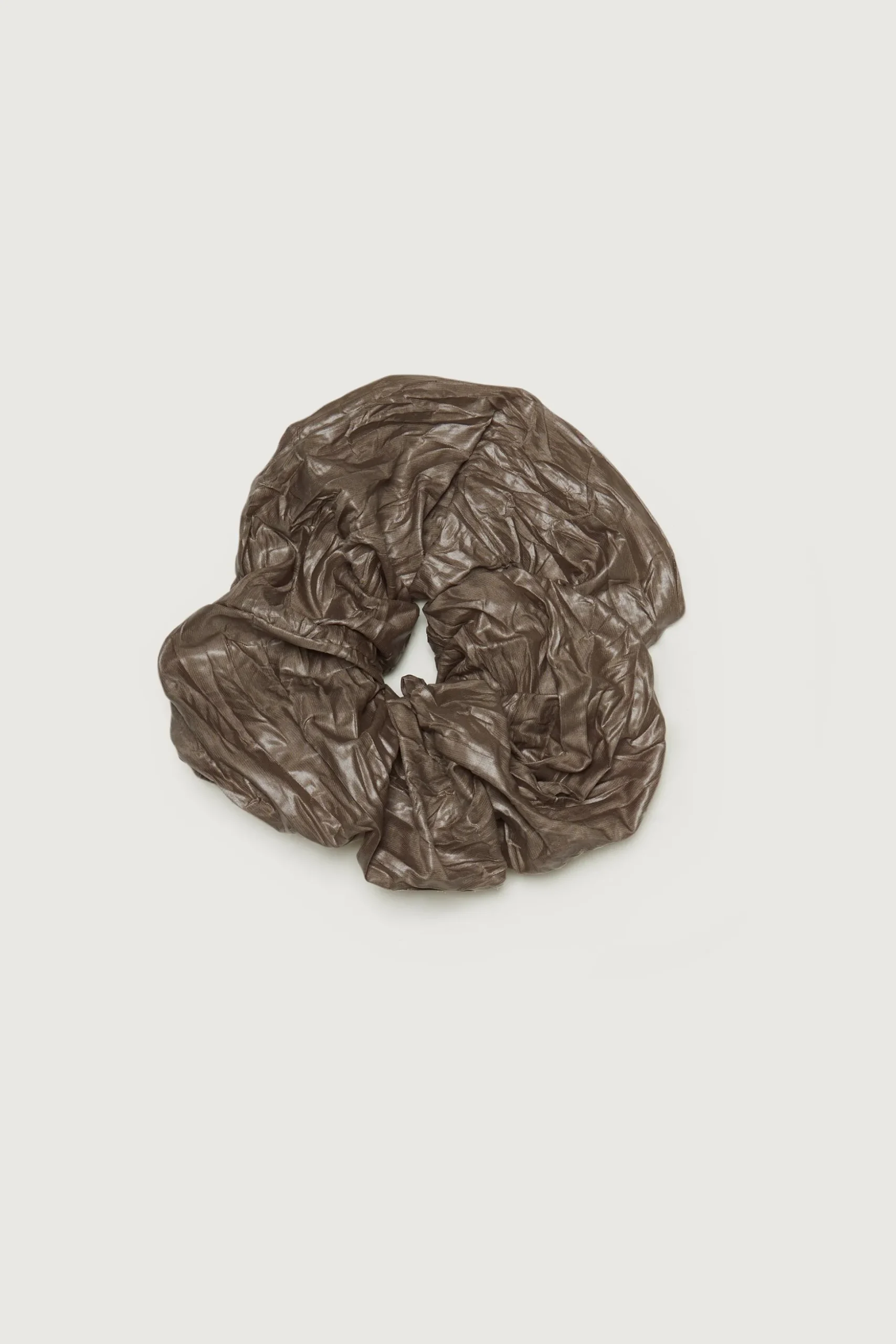 CRINKLED OVERSIZED HAIR SCRUNCHIE