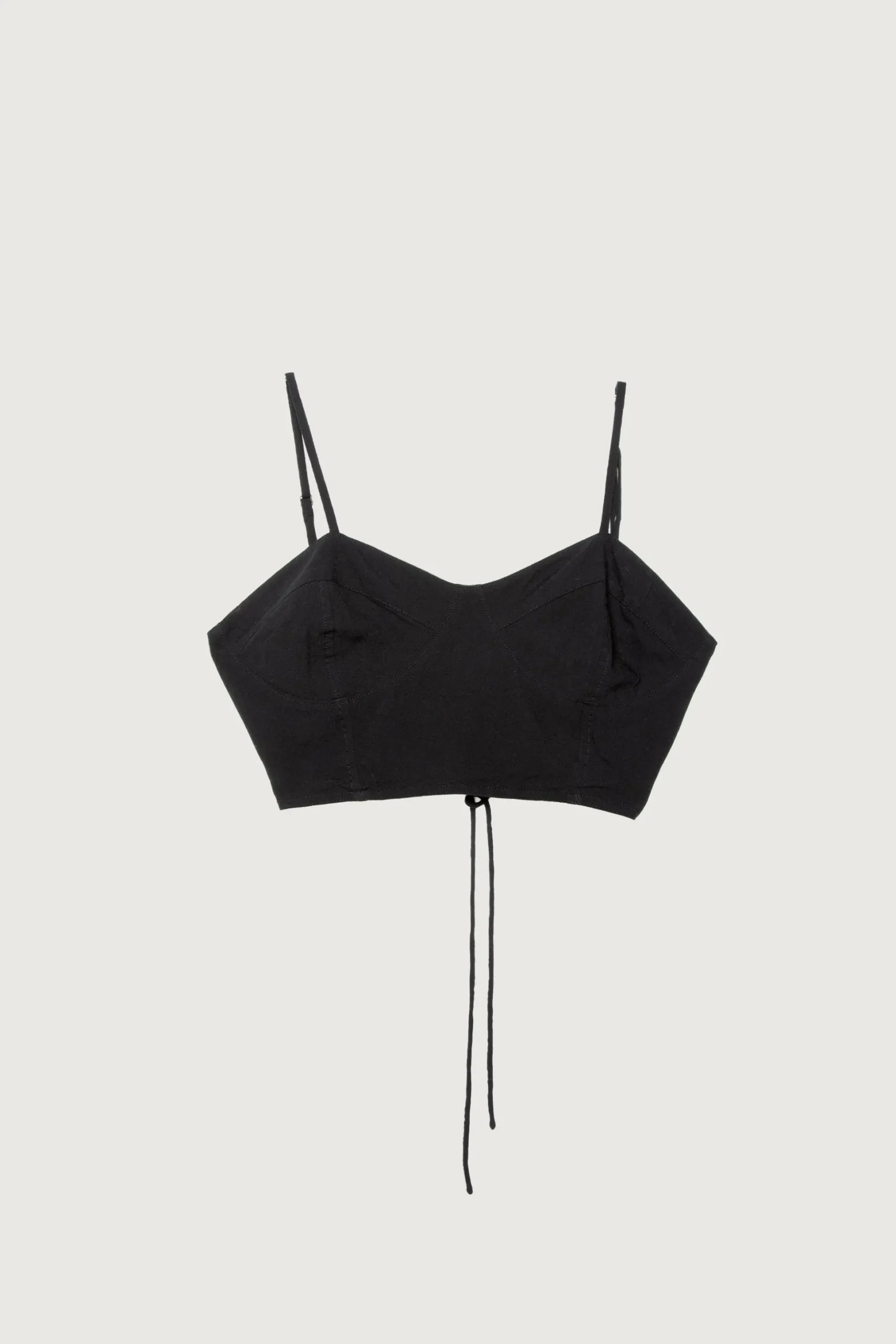 CROPPED BUSTIER TANK