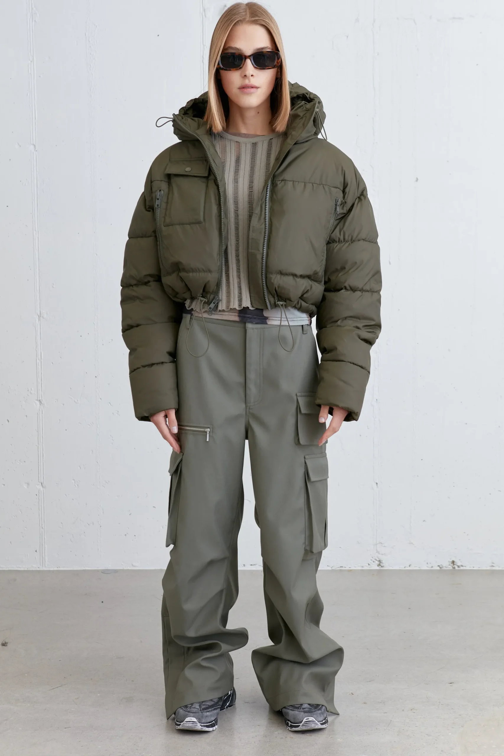 CROPPED PUFFER JACKET