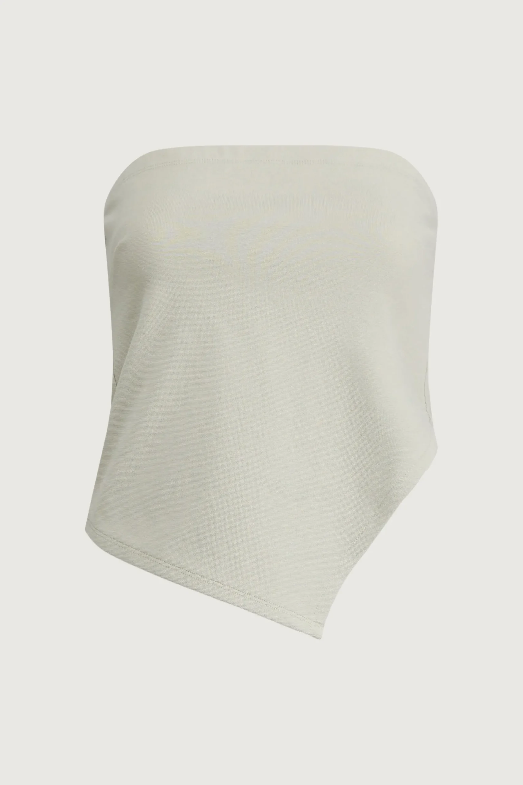 CROPPED TUBE TOP WITH SIDE SLIT