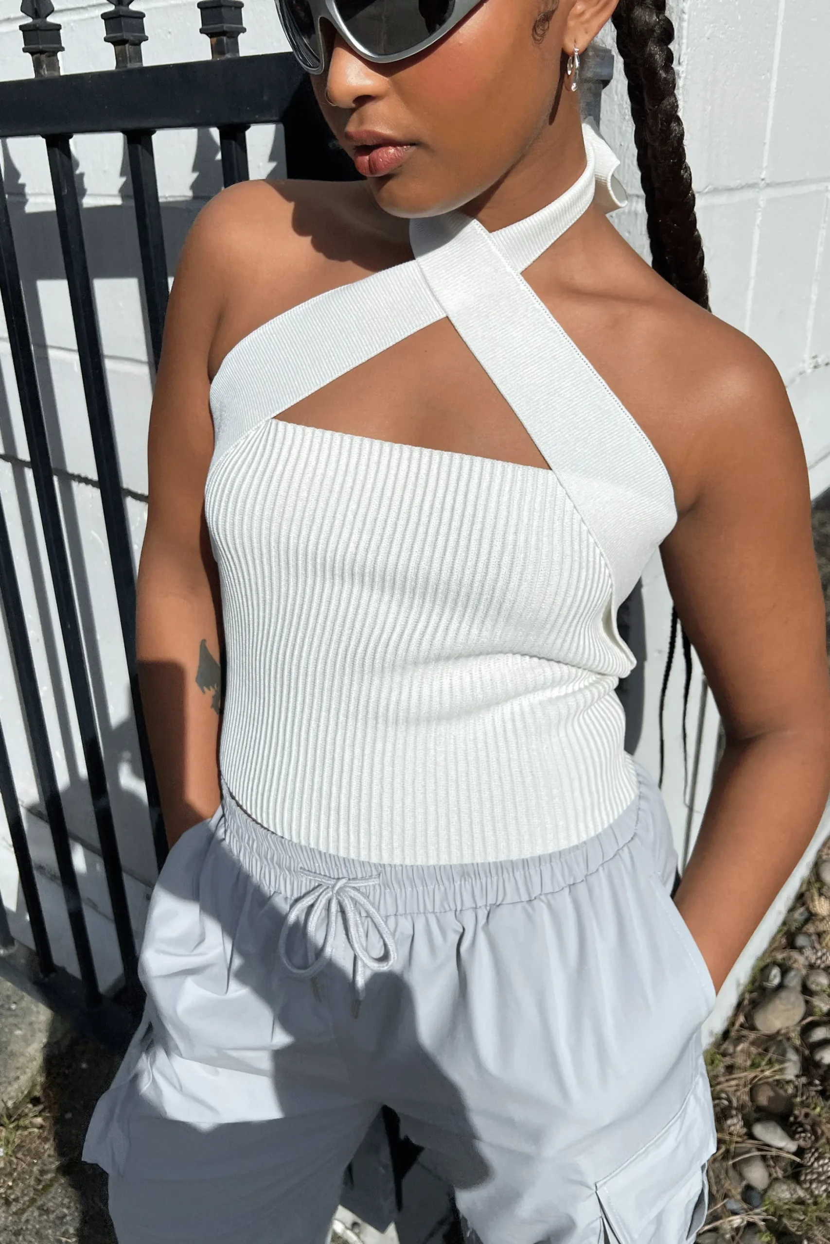 CROSSFRONT CROPPED TANK