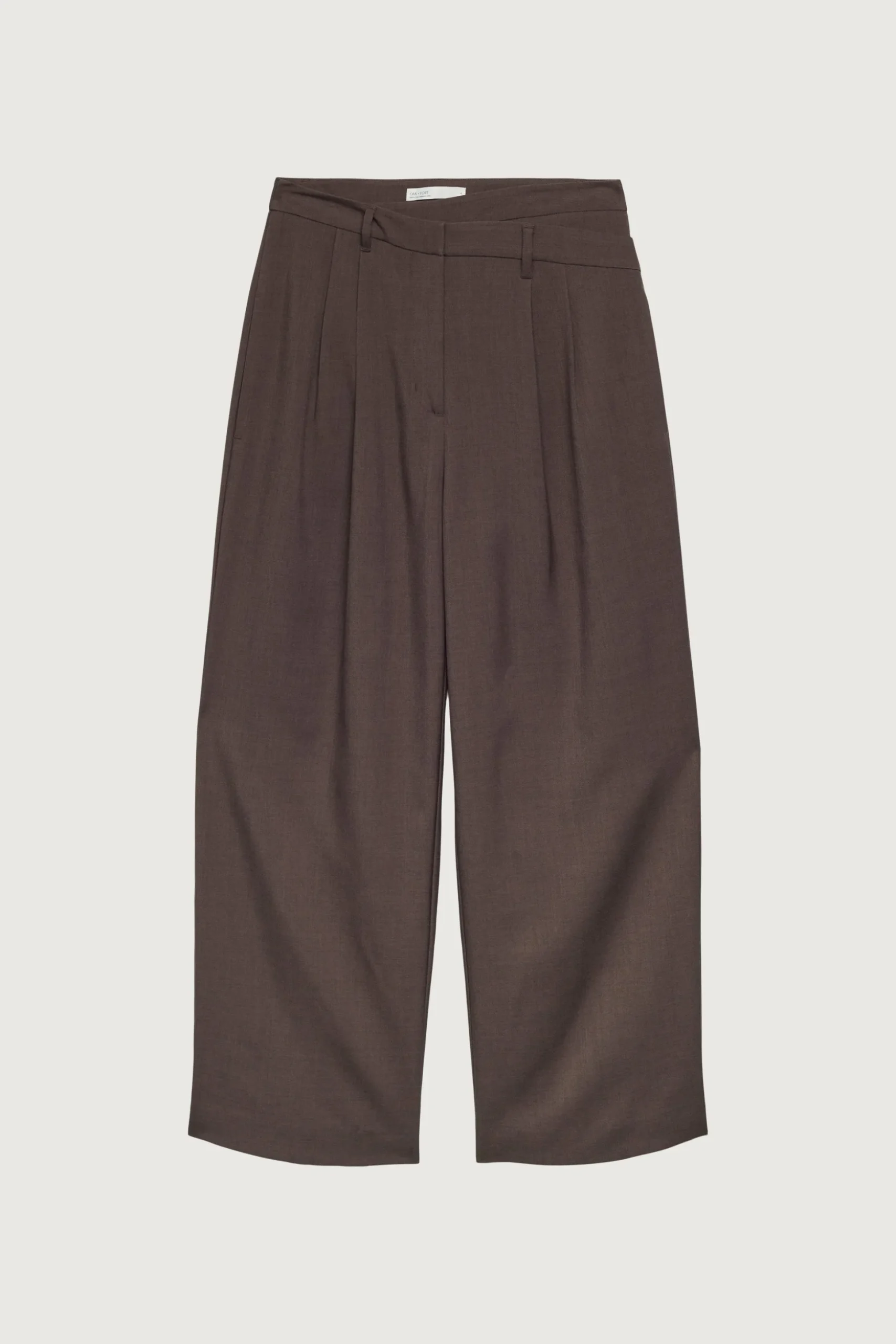 CROSSOVER WAIST WIDE LEG PANT