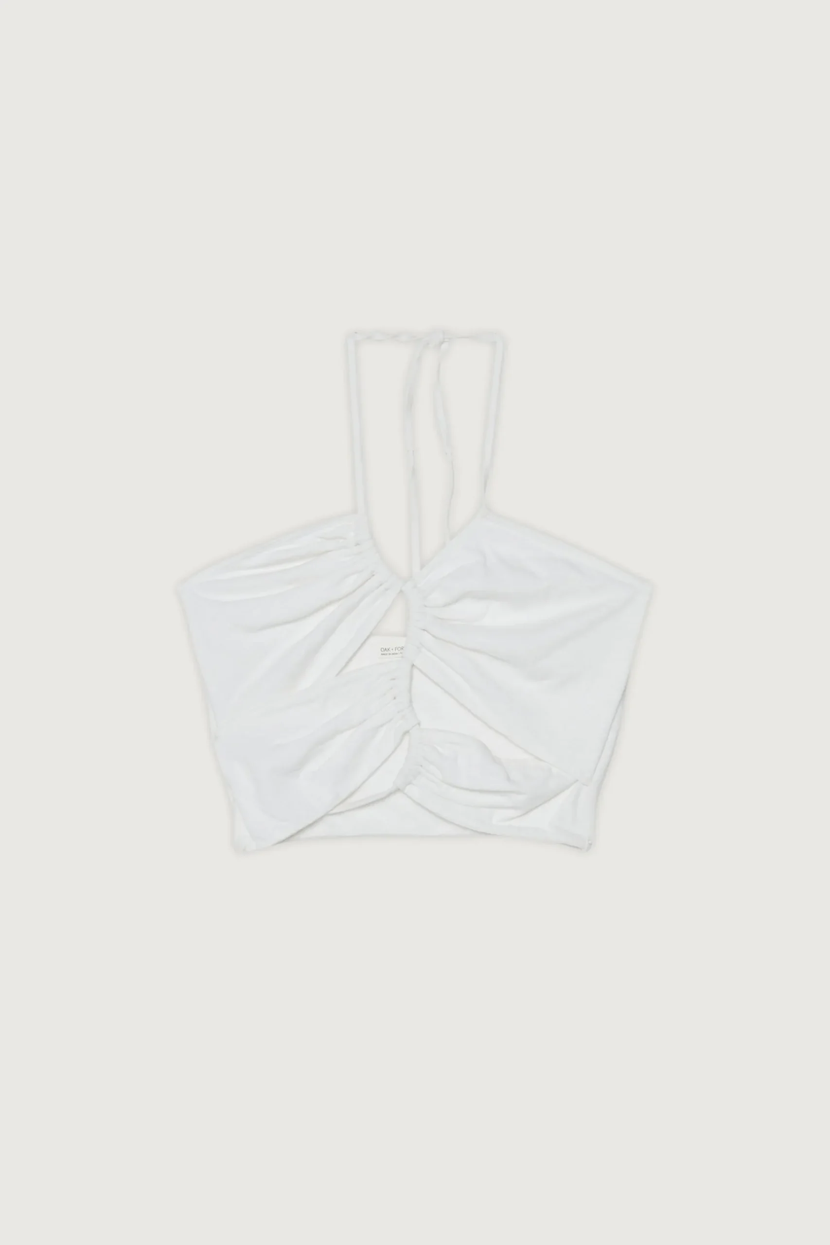 CUTOUT HALTER TOP