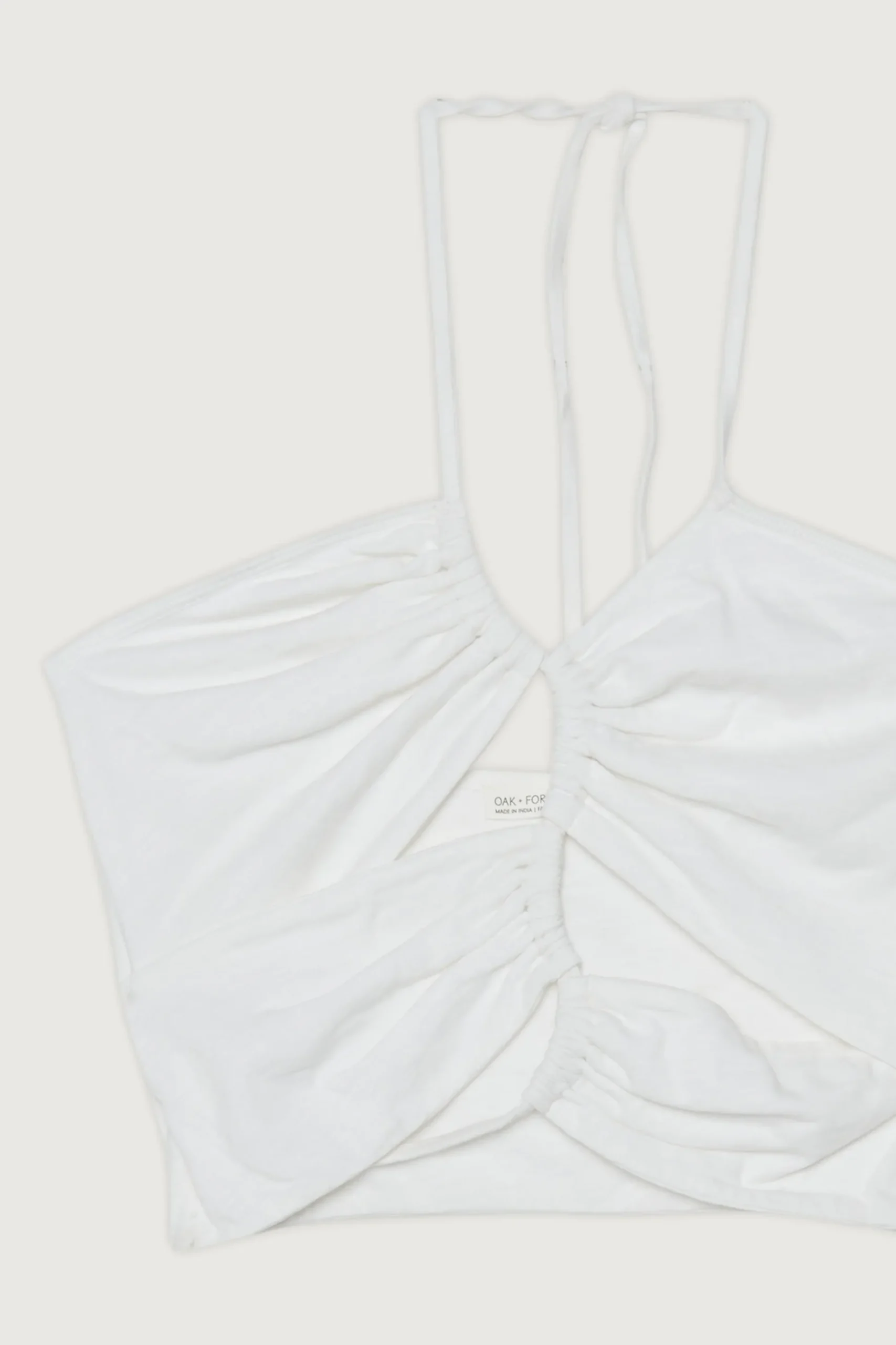 CUTOUT HALTER TOP