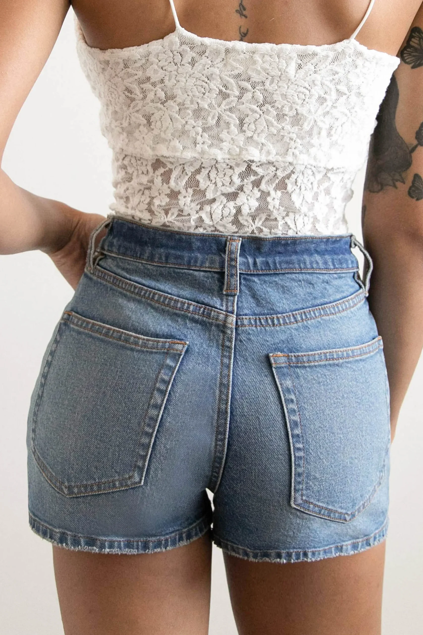 DENIM MICRO SHORT