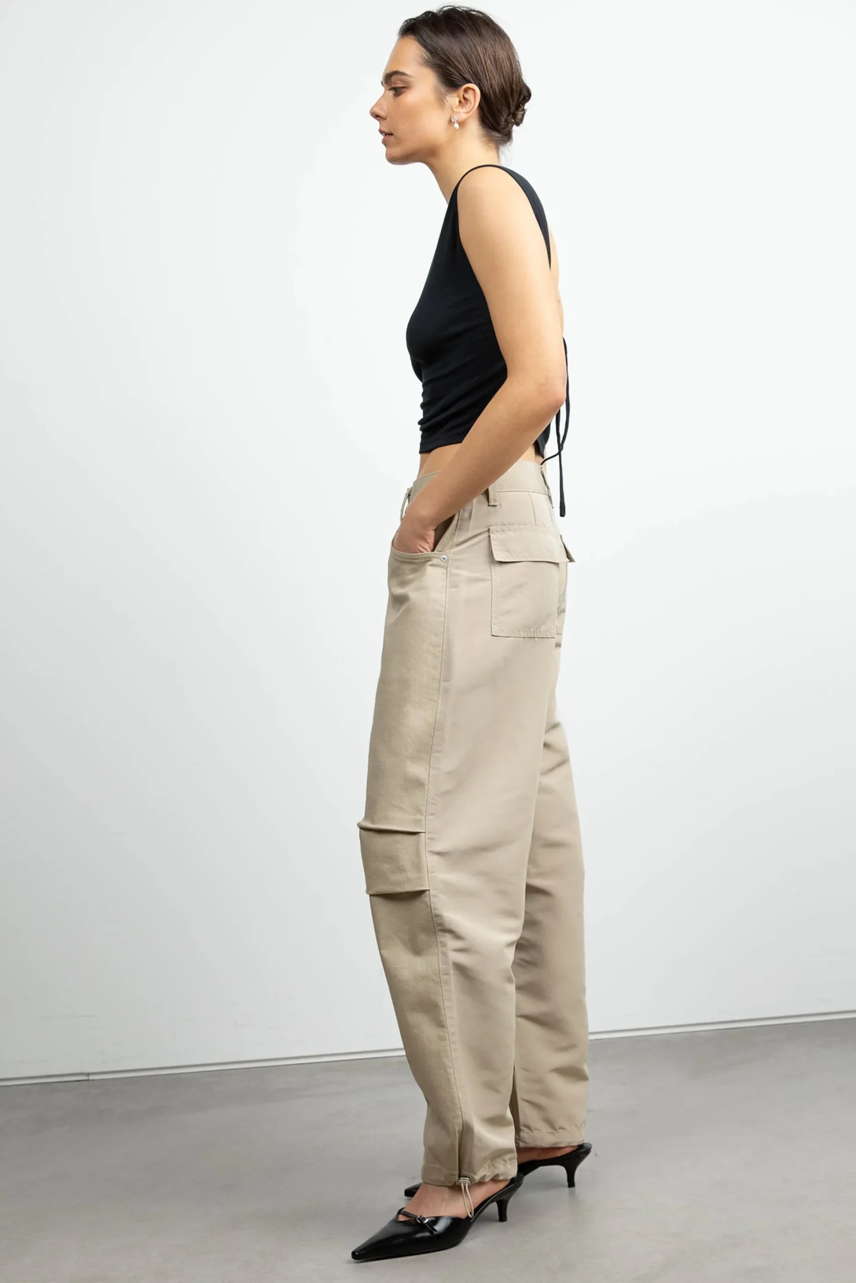 DOUBLE-FACED CARGO PANT