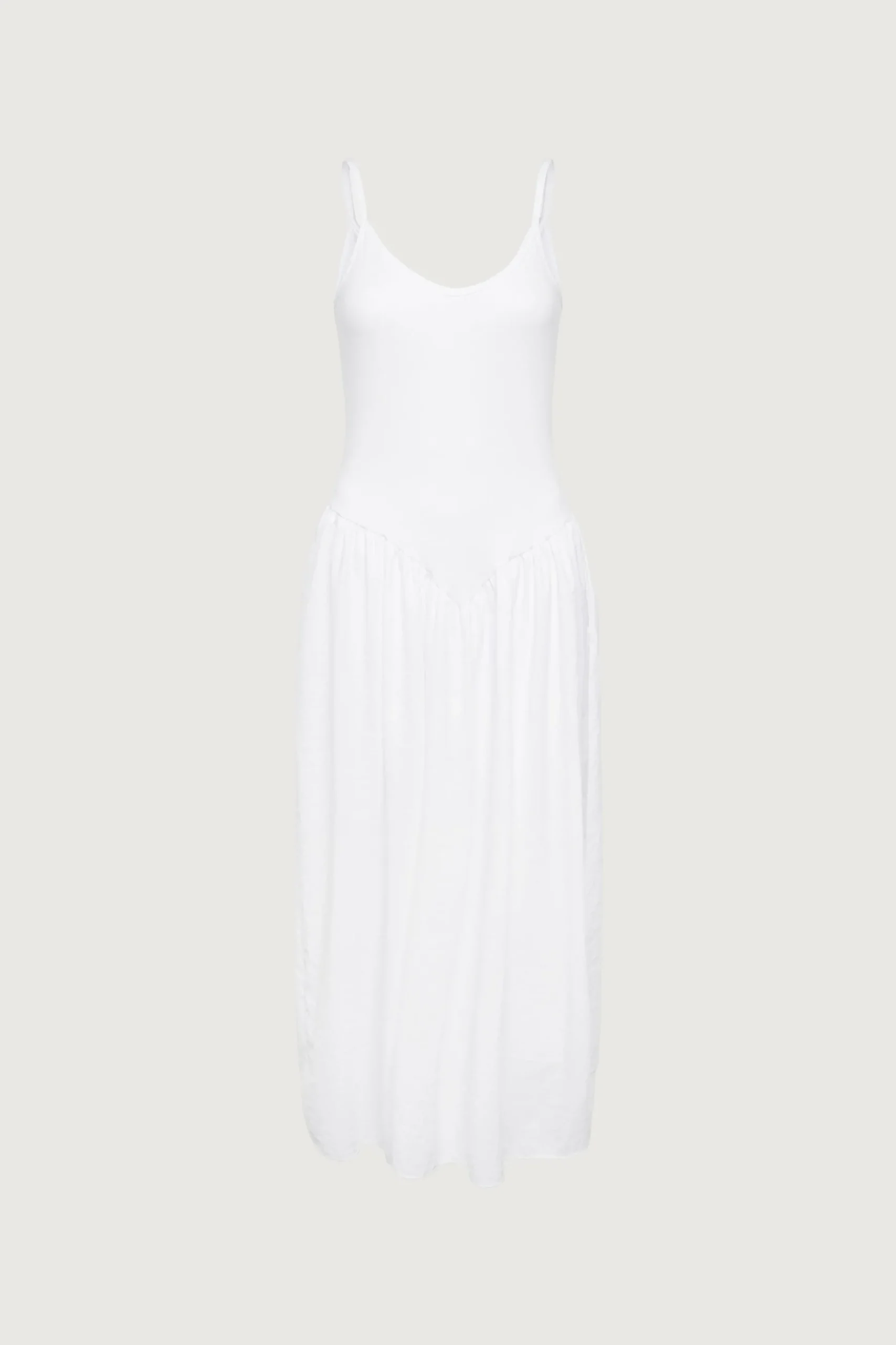 DROP WAIST MAXI DRESS
