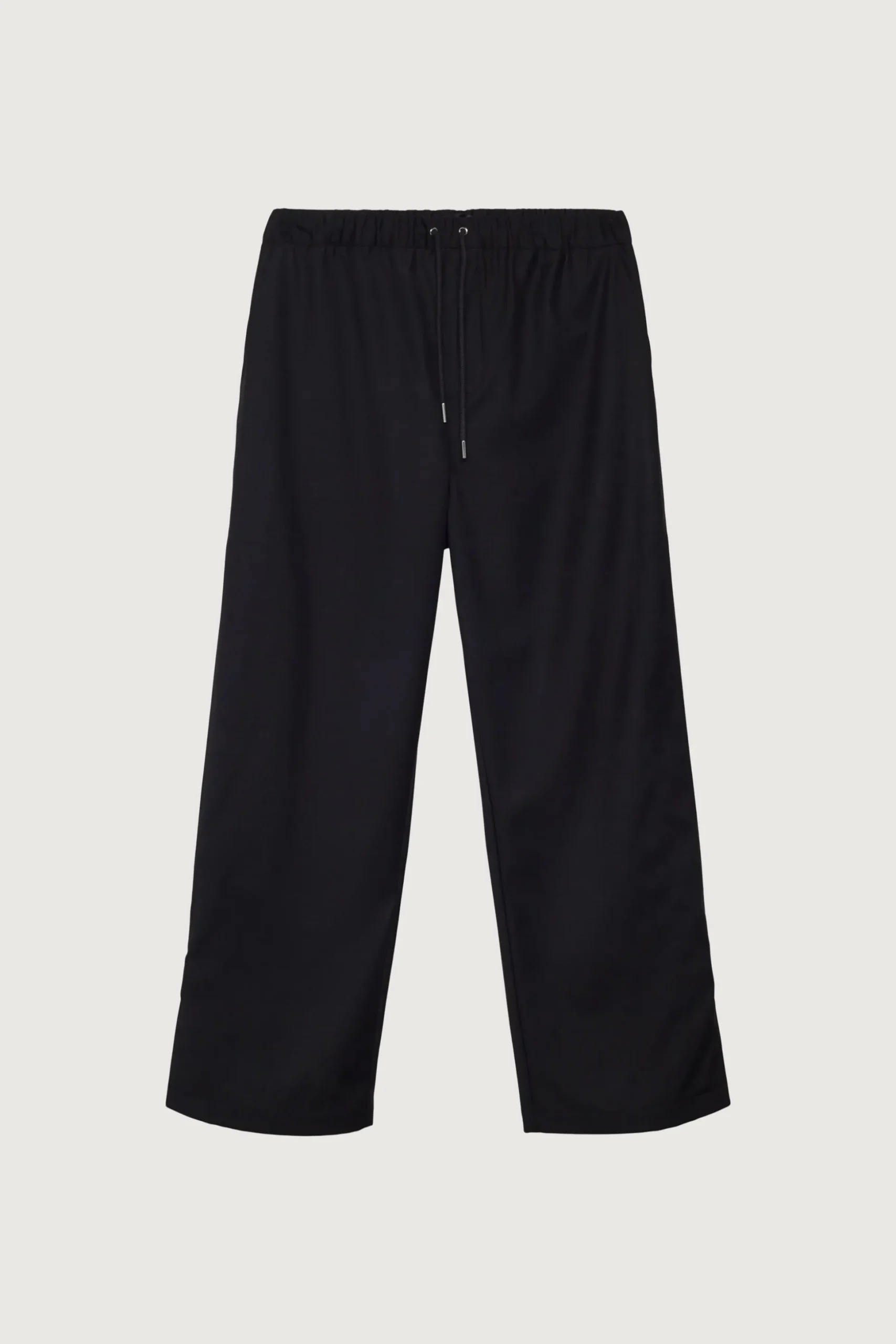 ELASTIC WAIST NYLON PANT