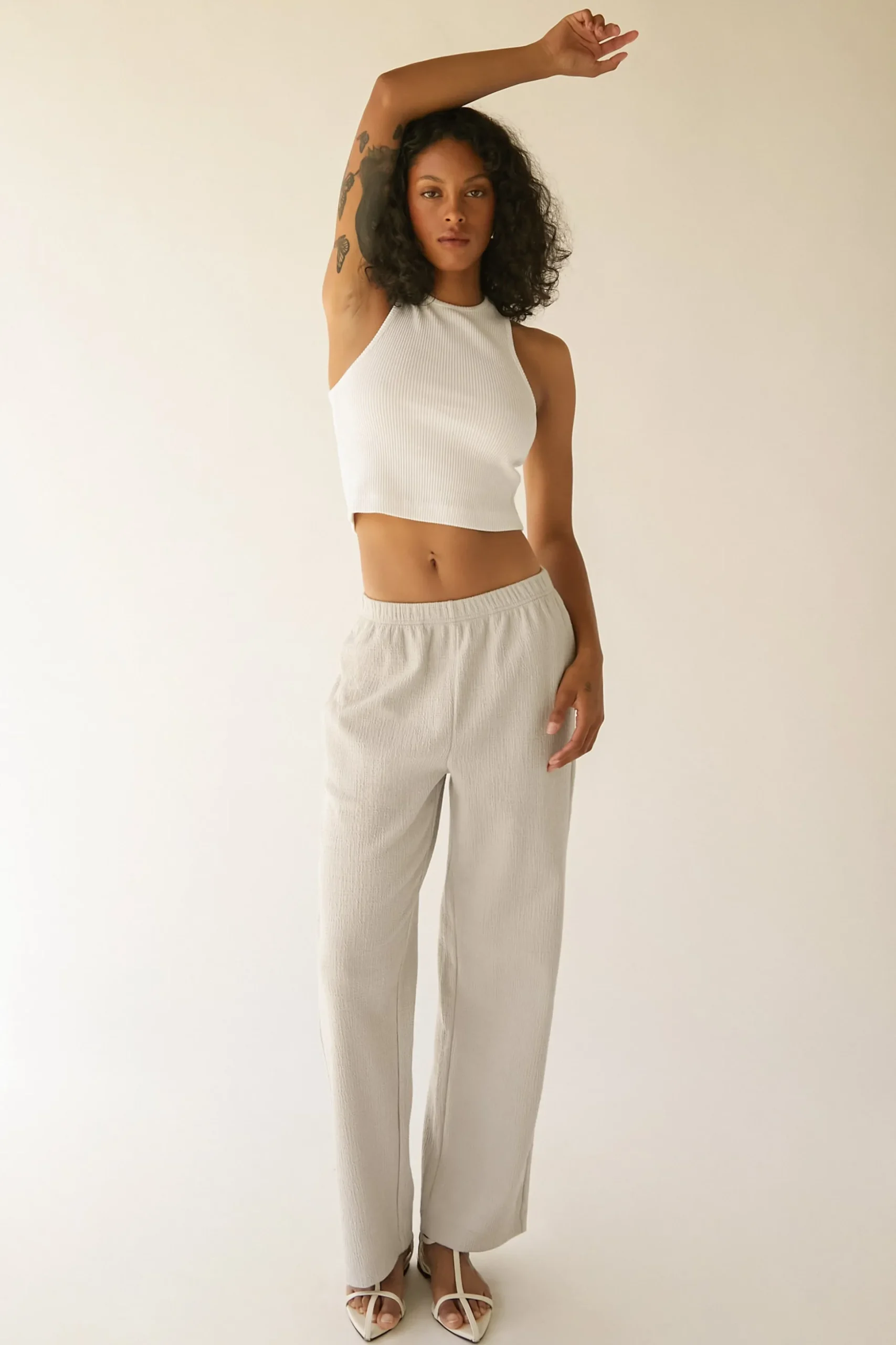 ELASTIC WAIST PANT