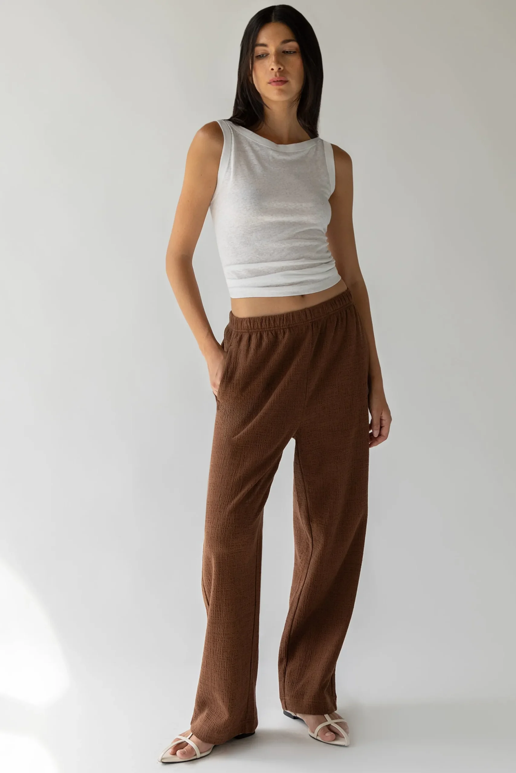 ELASTIC WAIST PANT
