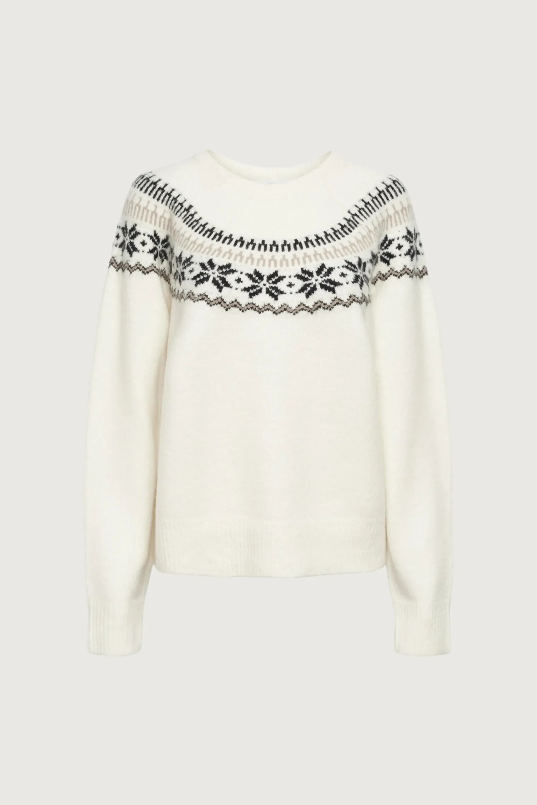 FAIR ISLE CREWNECK SWEATER