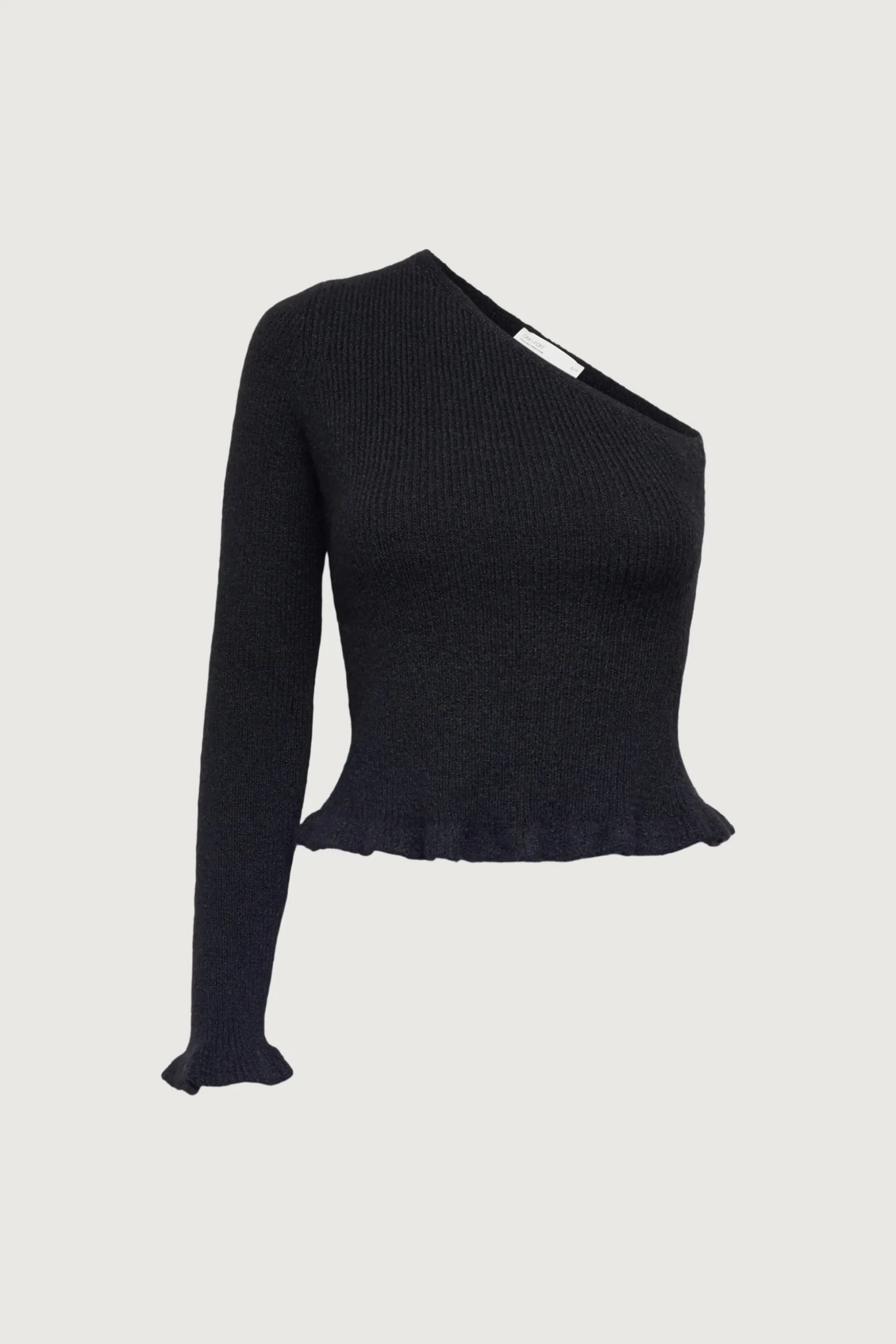 FITTED ONE SLEEVE SWEATER