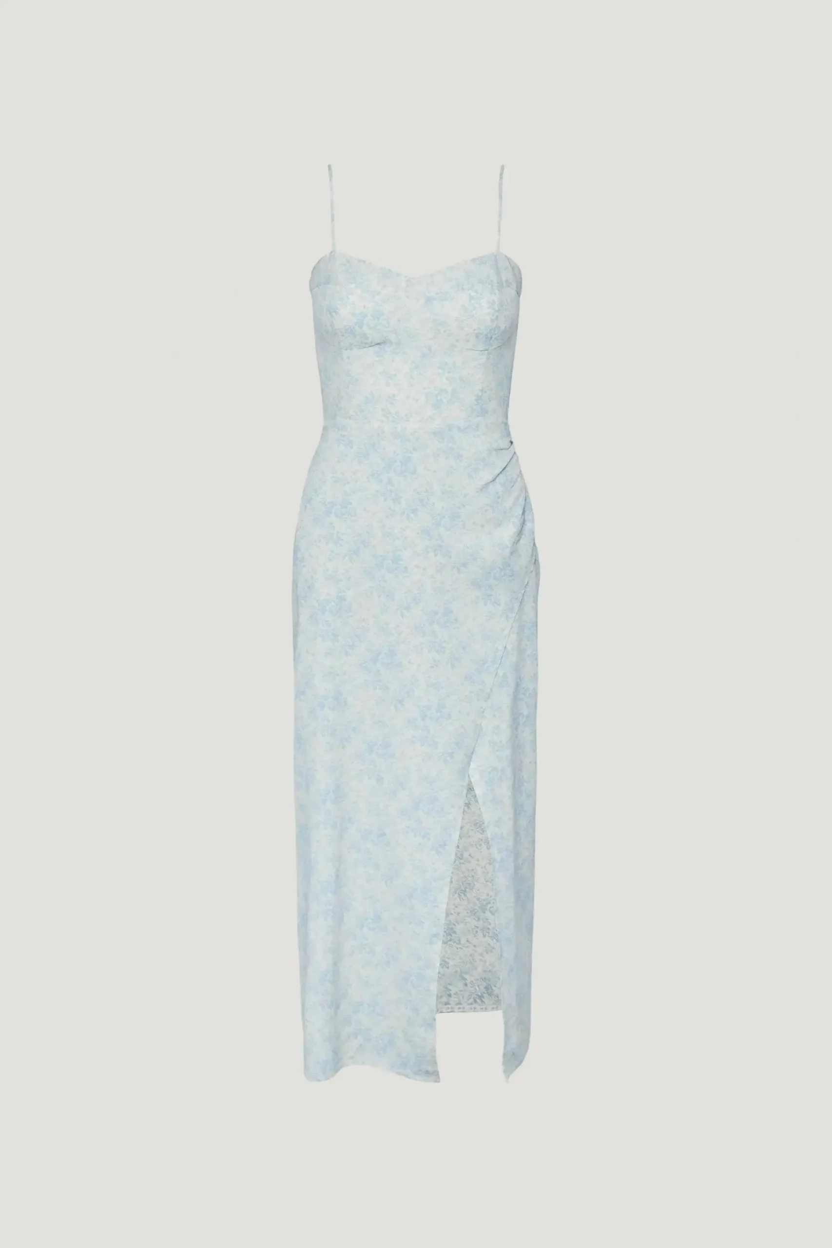 FLORAL MIDI DRESS