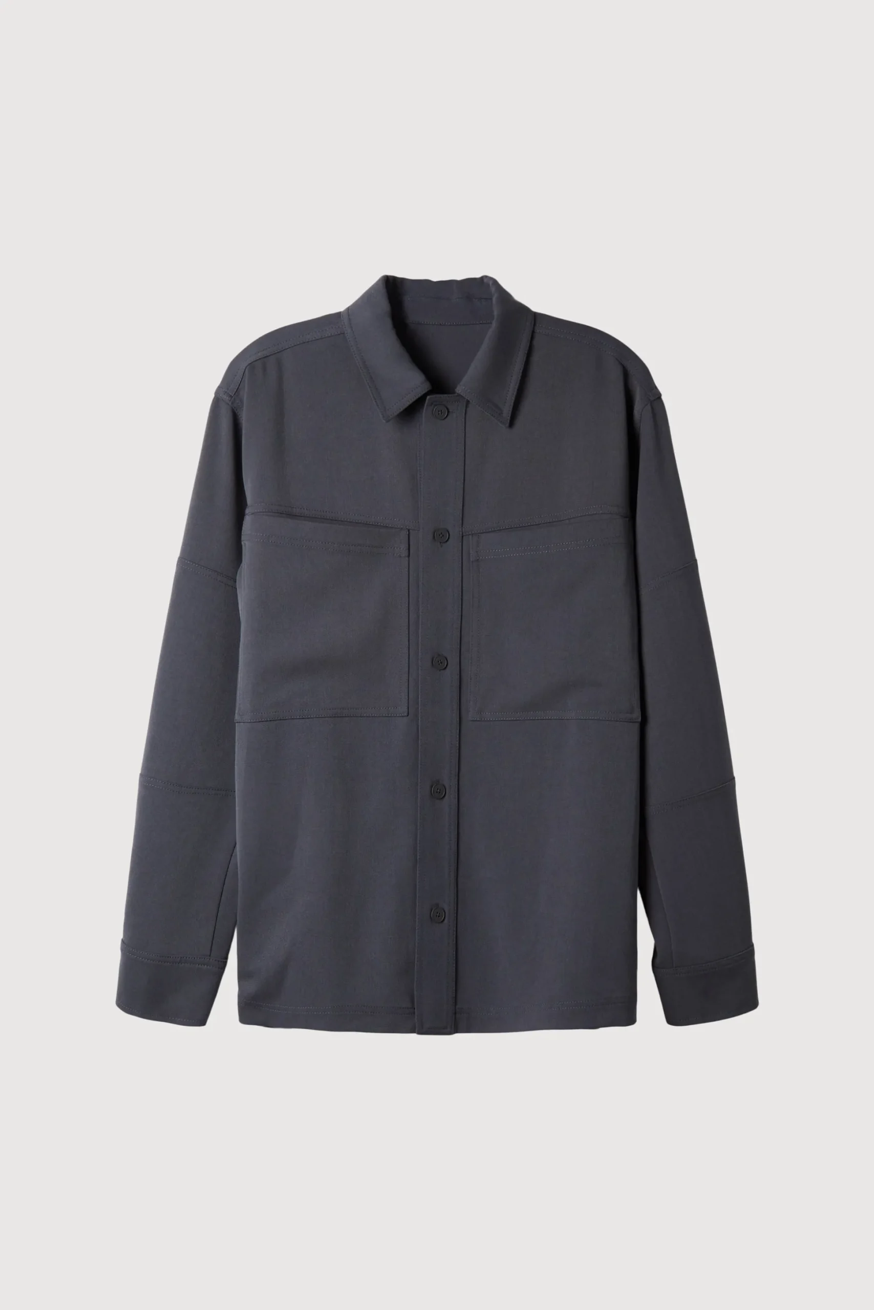 FRONT POCKET BUTTON UP SHIRT
