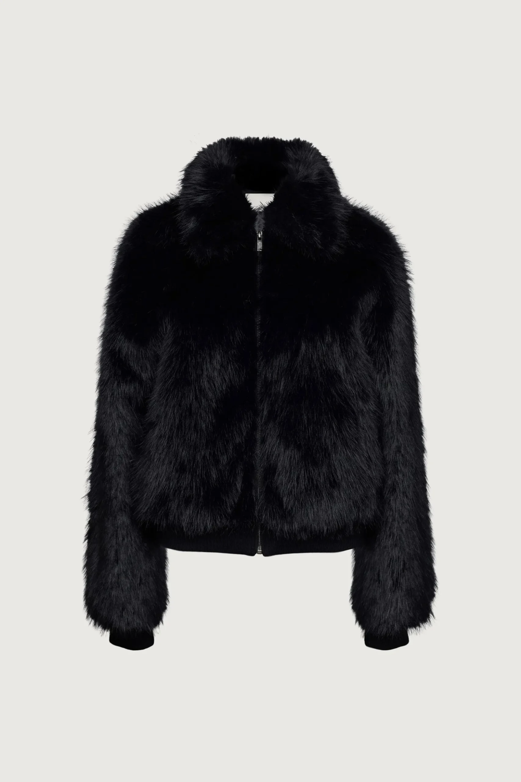 FUZZY BOMBER JACKET