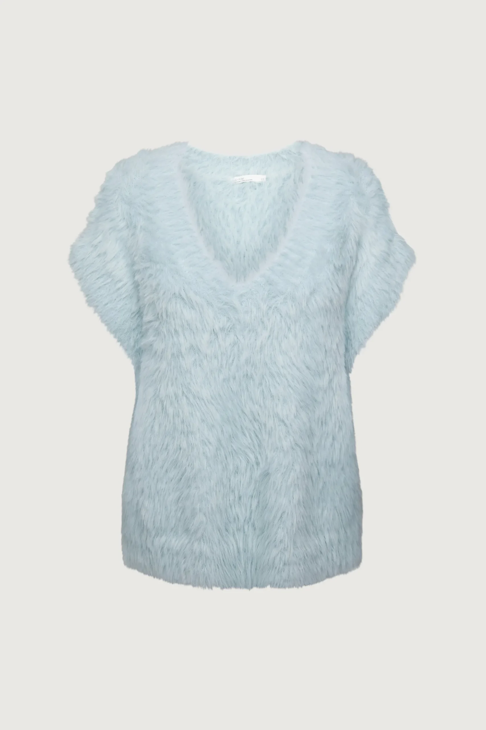 FUZZY SWEATER VEST