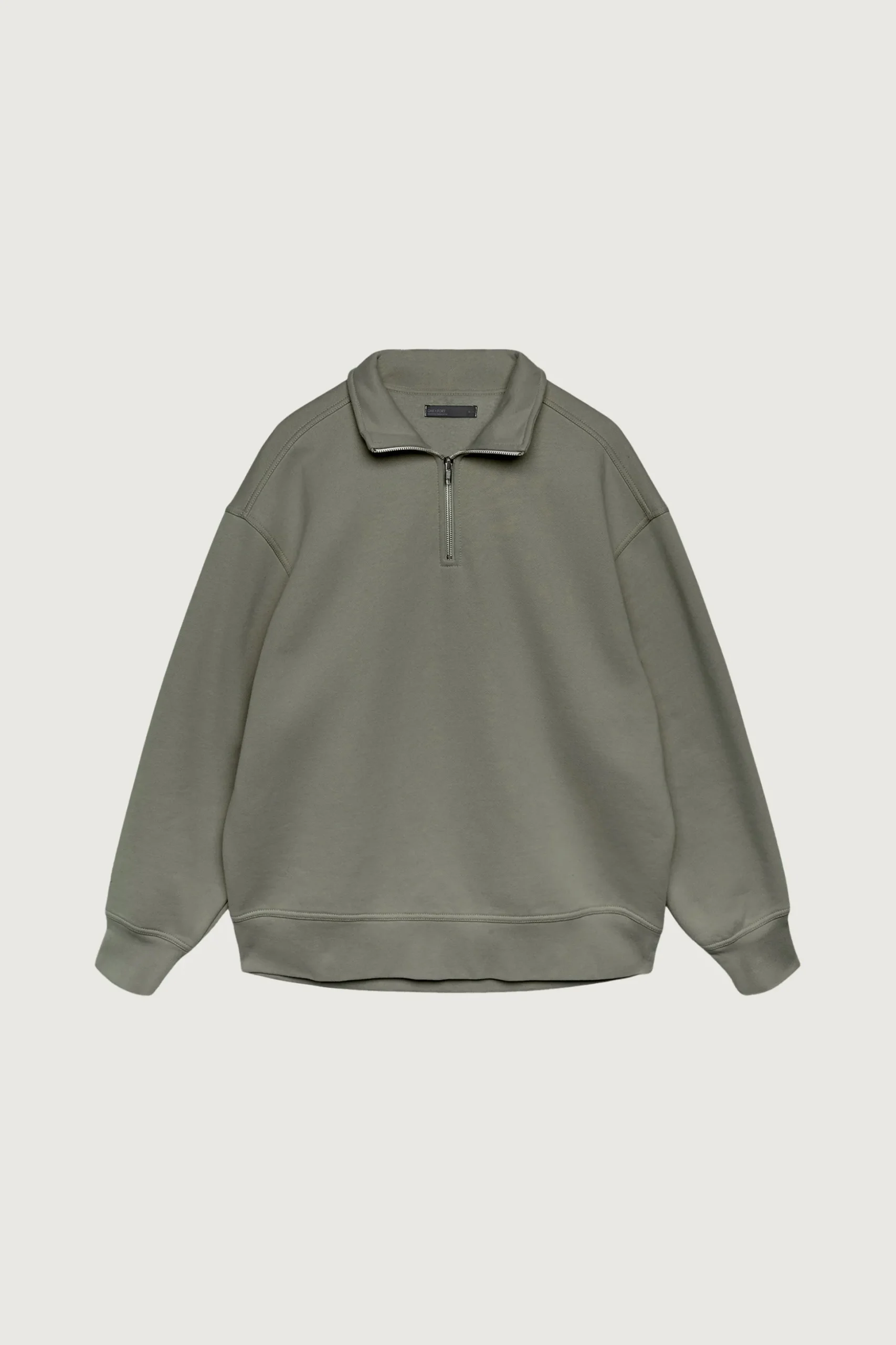 HALF-ZIP SWEATSHIRT