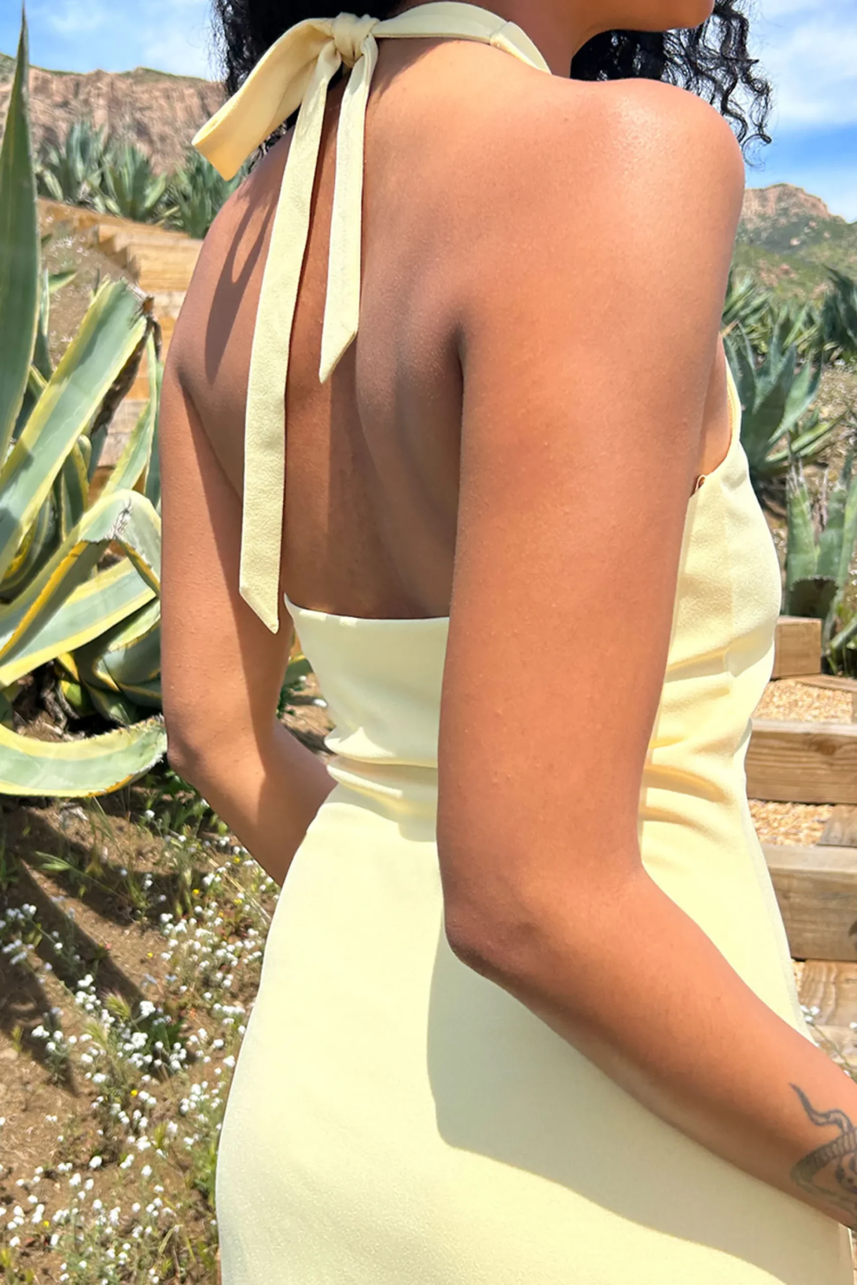 HALTER MINI DRESS