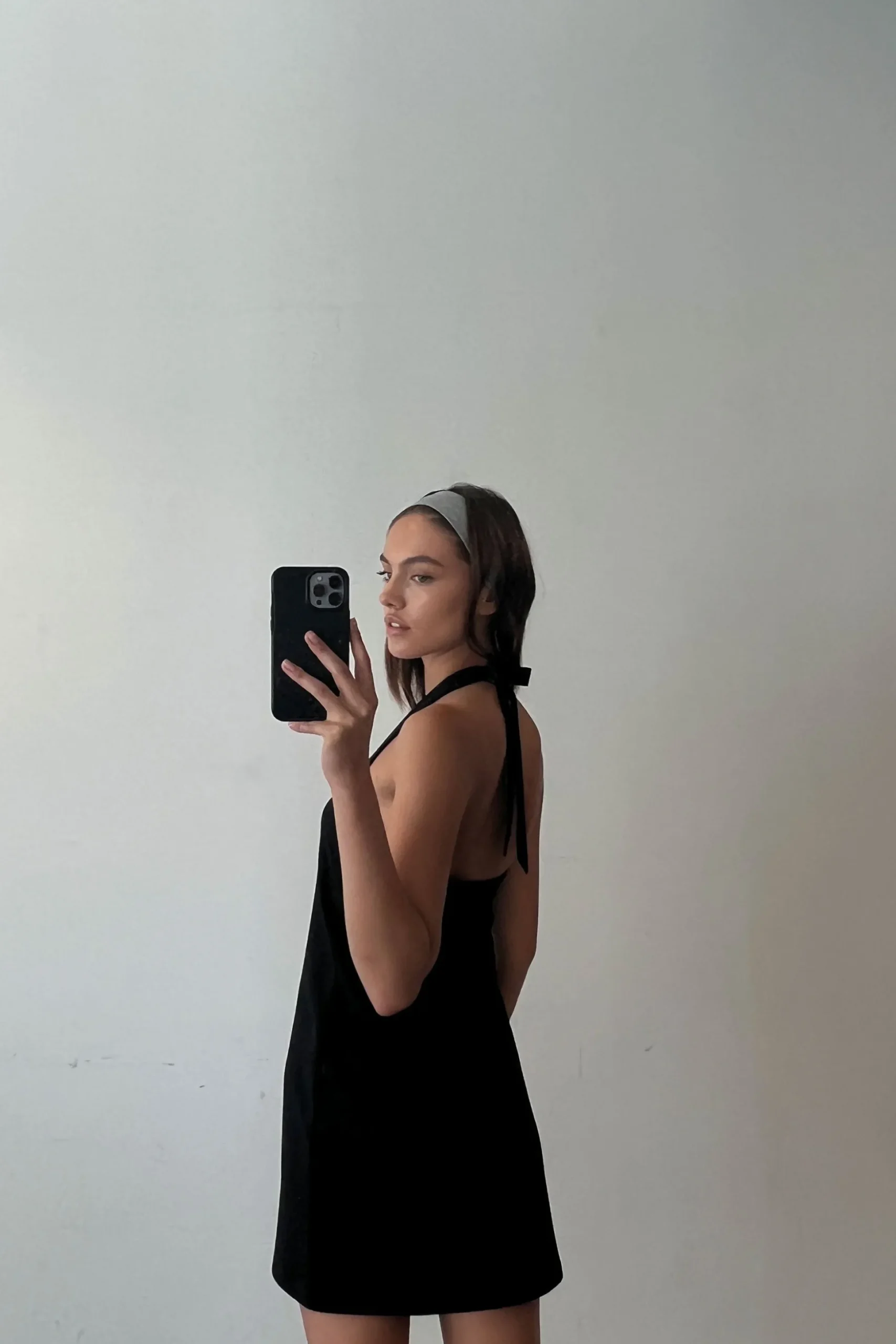 HALTER MINI DRESS