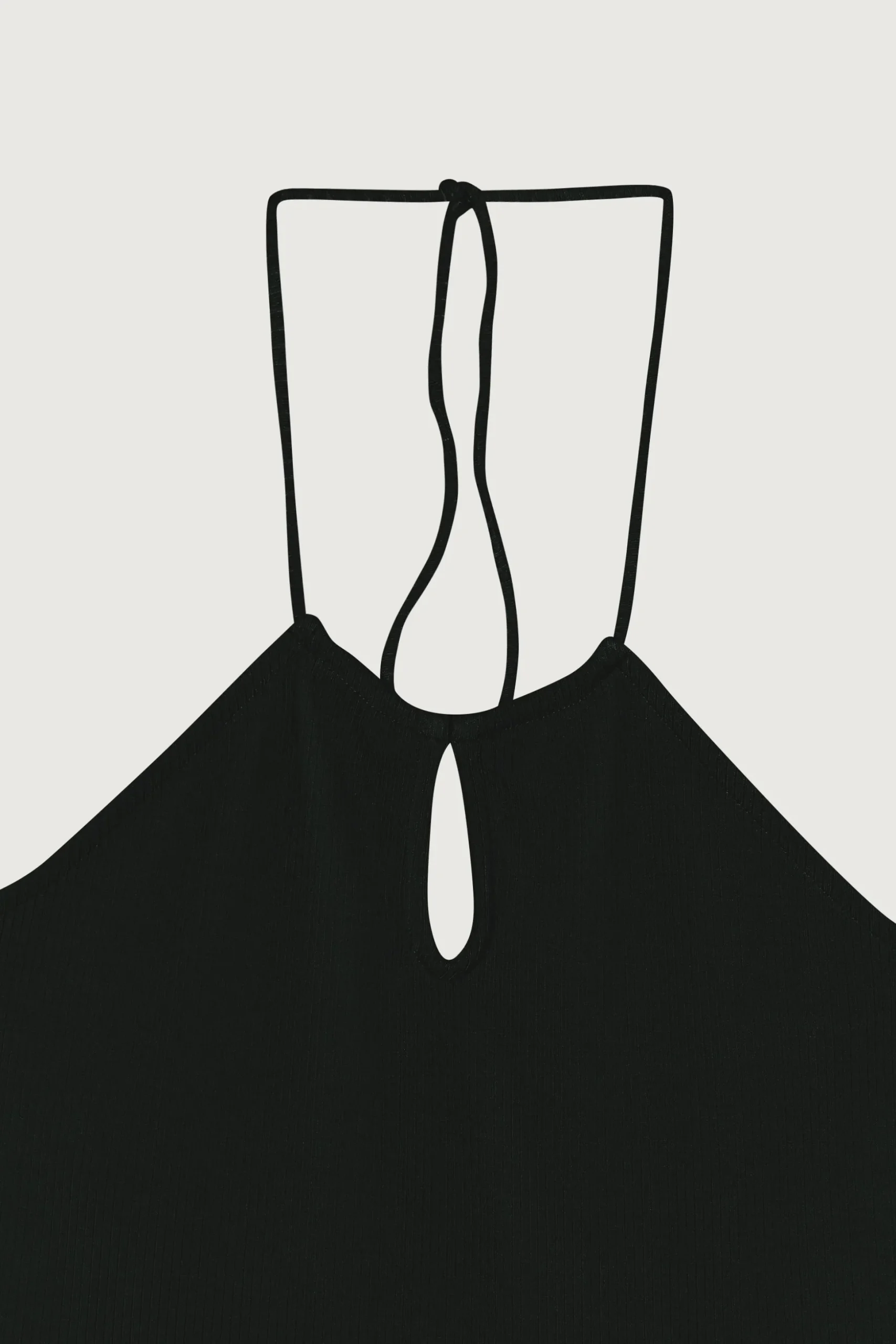 KEYHOLE HALTER TANK