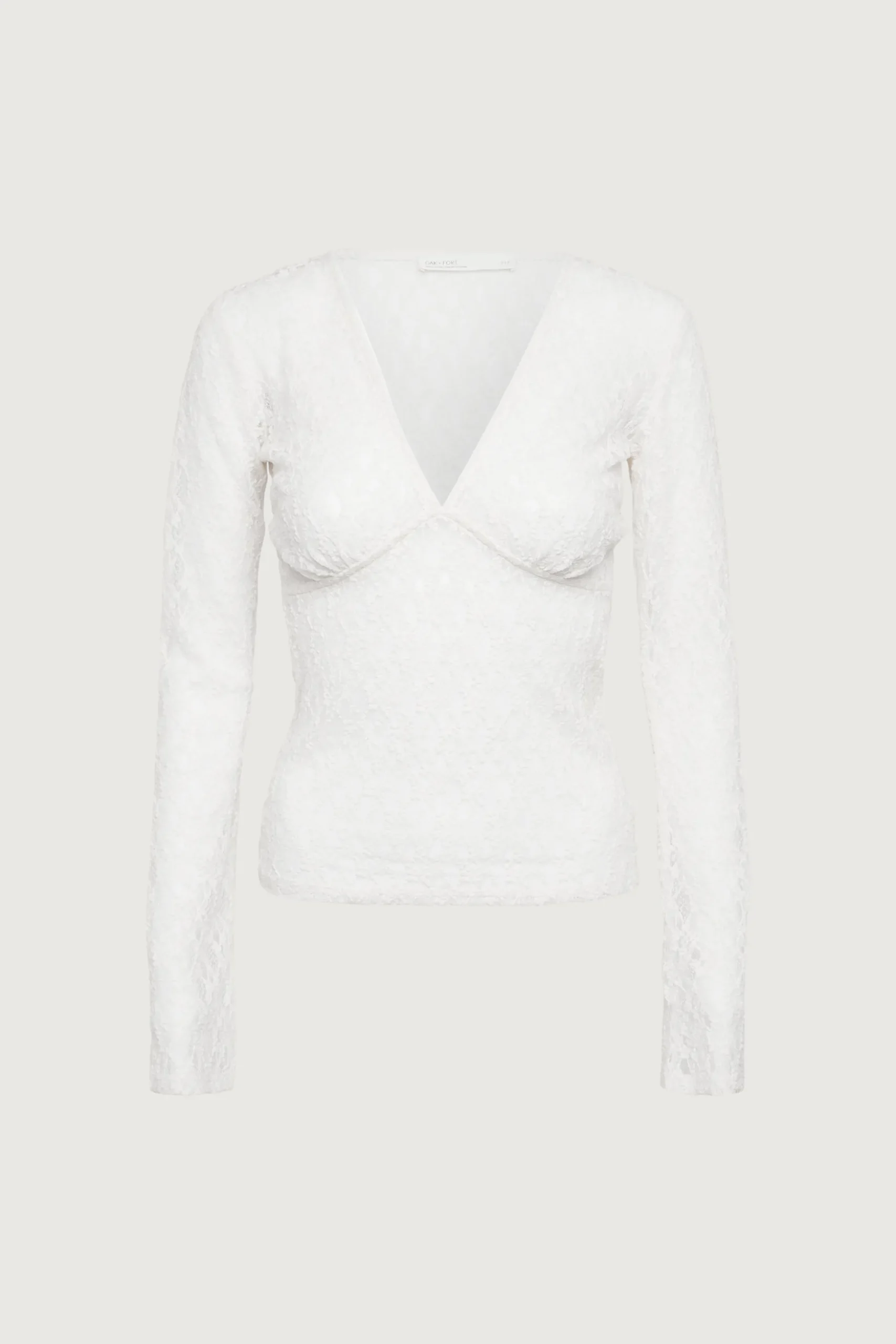 LACE LONG SLEEVE TOP
