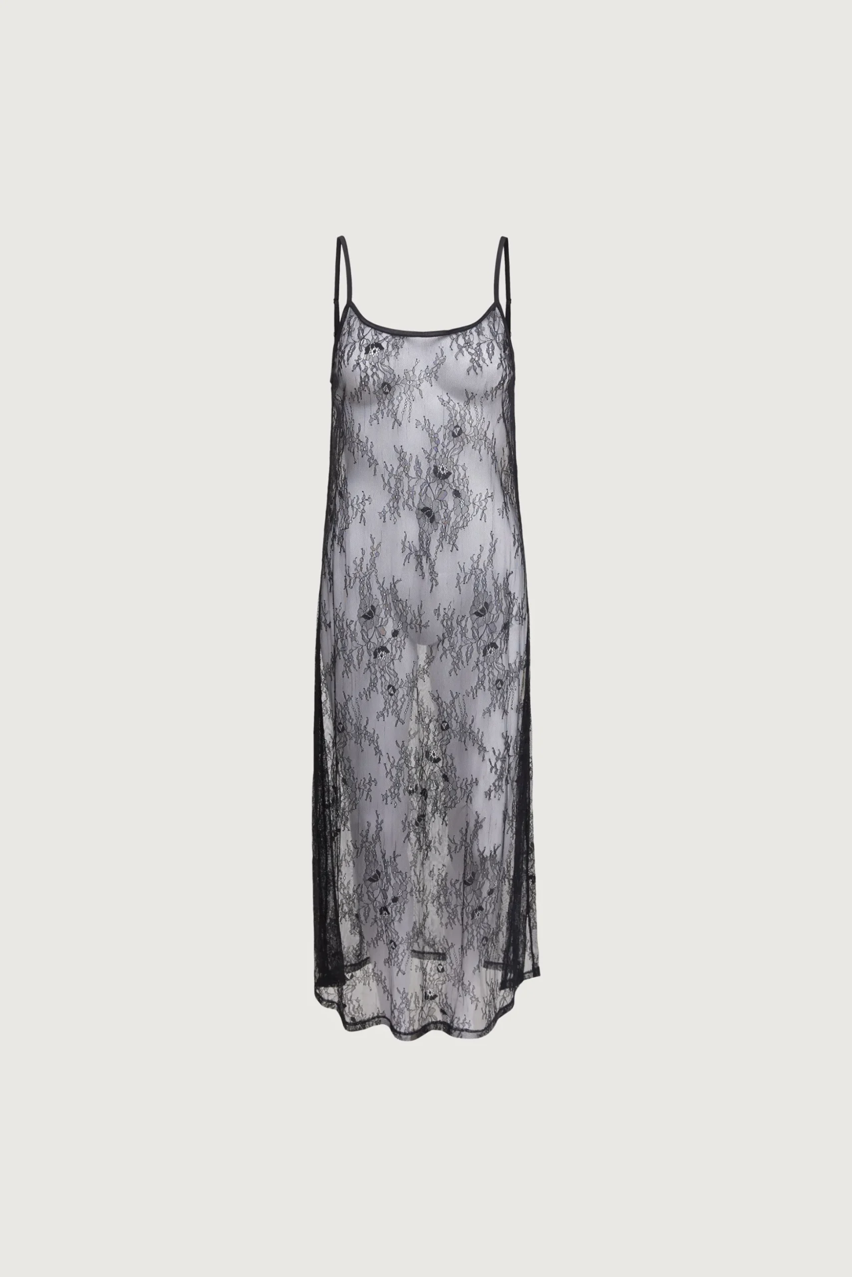 LACE MIDI DRESS
