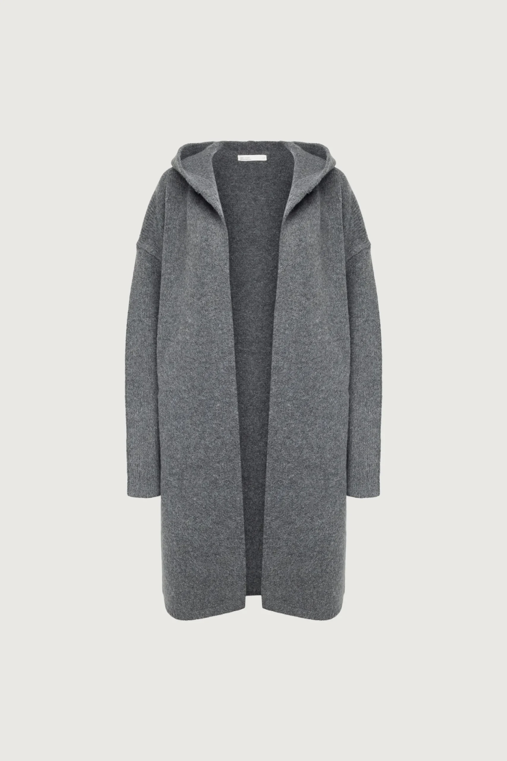 LONG CARDIGAN WITH HOODIE