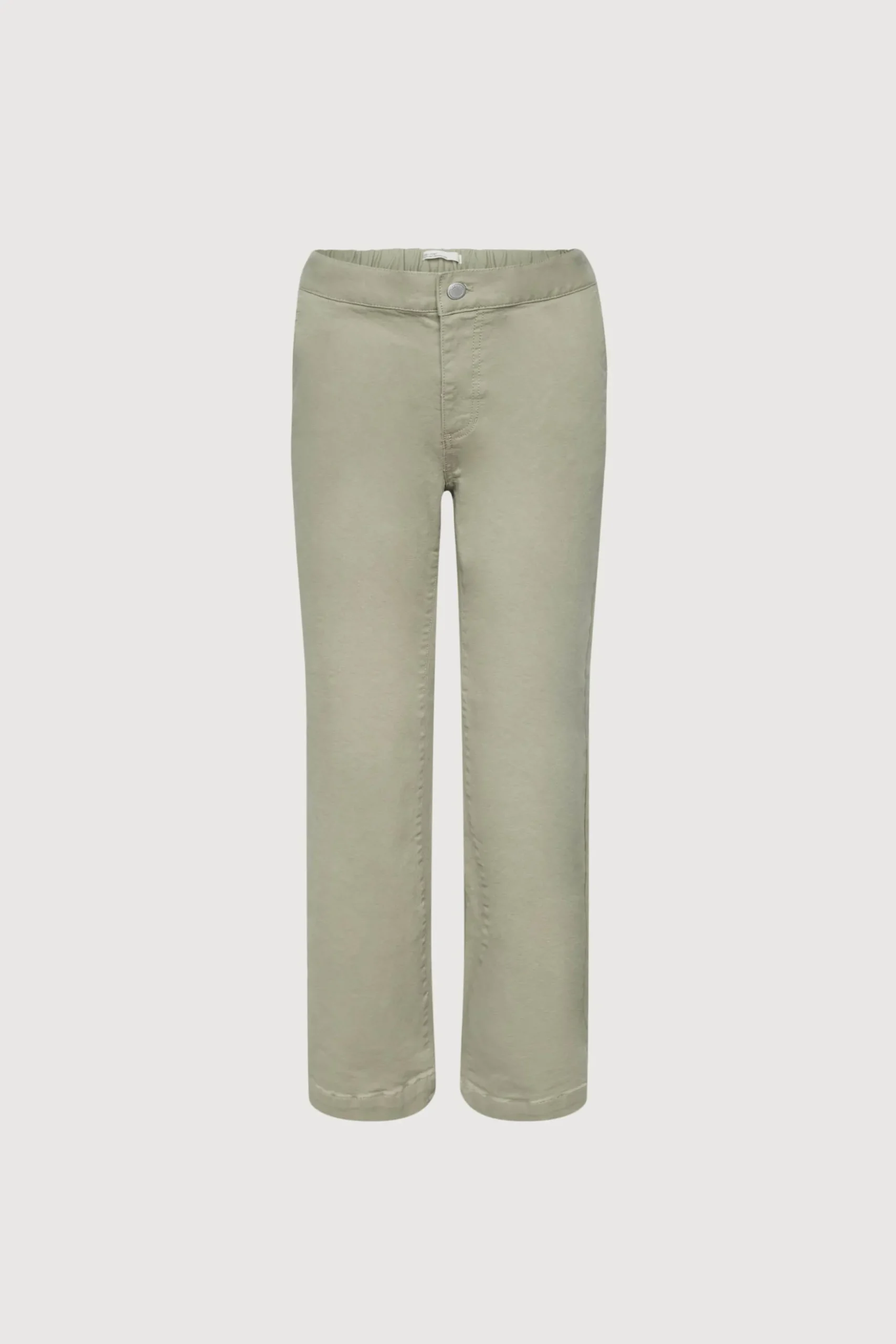 LONG LENGTH 30" TWILL WIDE LEG PANT
