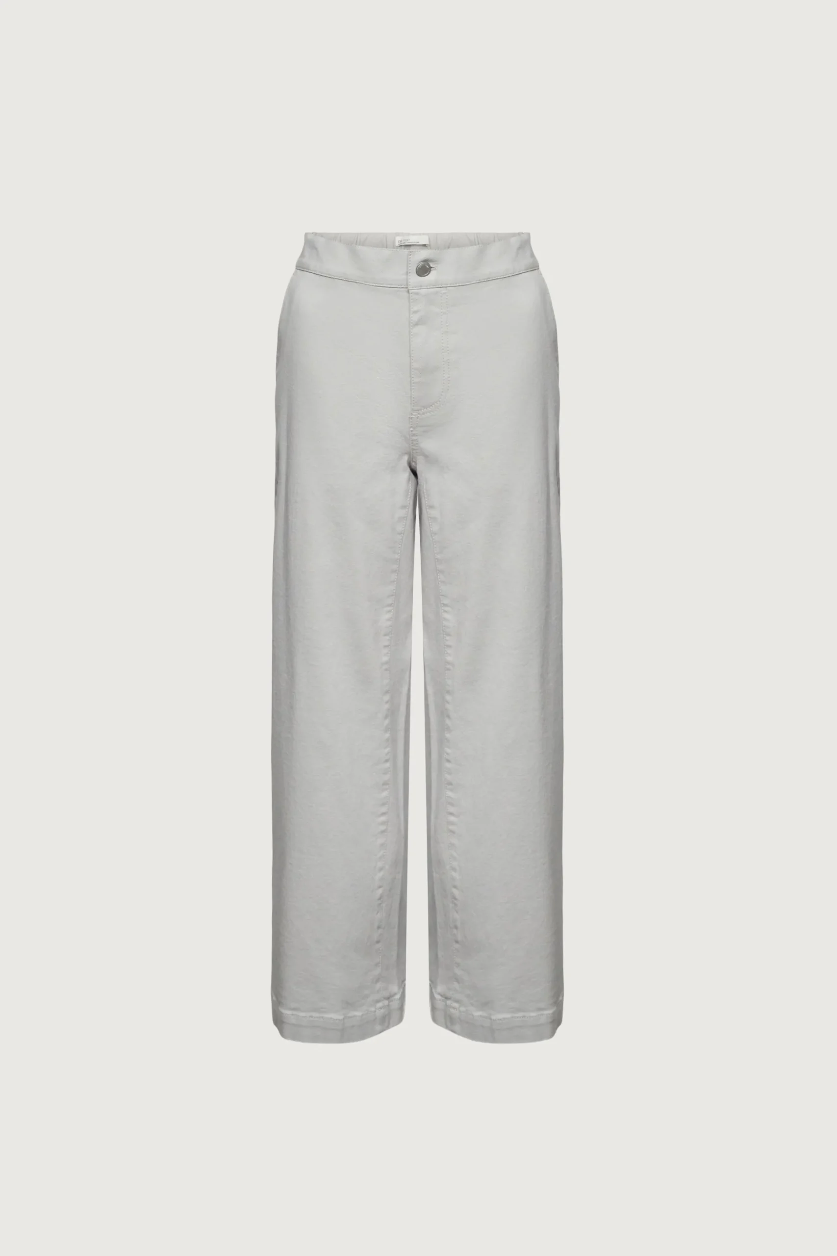 LONG LENGTH 30" TWILL WIDE LEG PANT