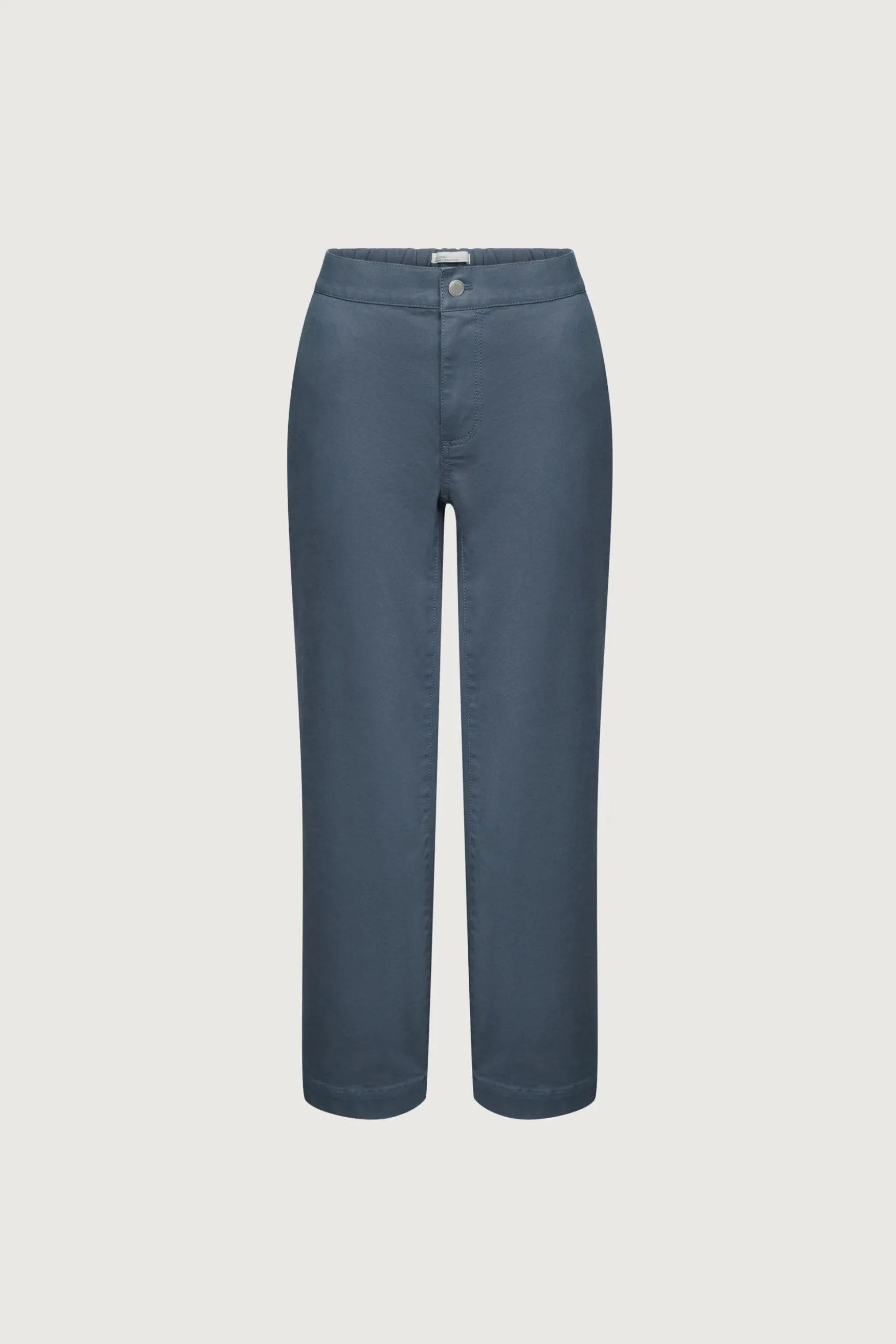 LONG LENGTH 30" TWILL WIDE LEG PANT