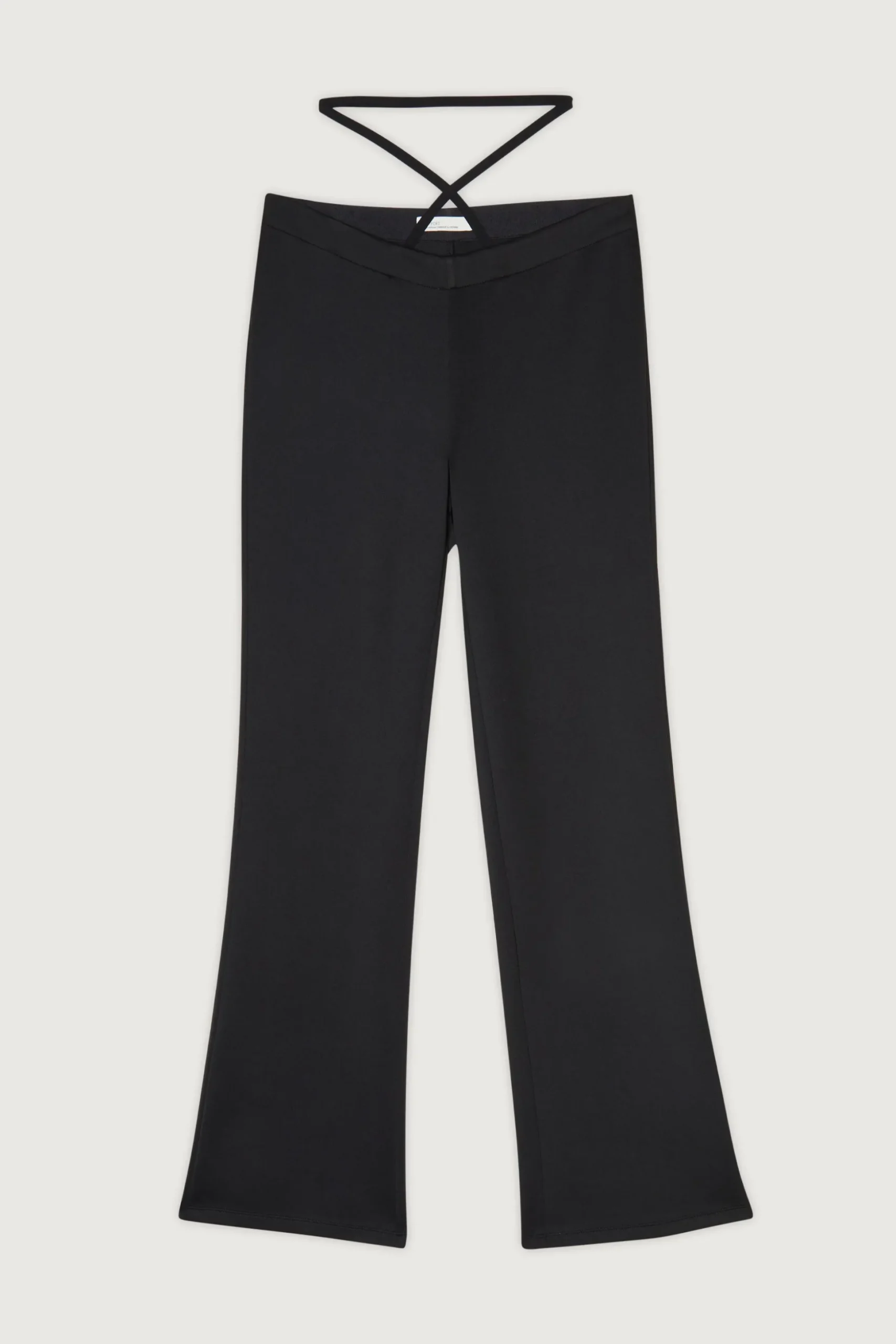 LOW RISE PANT WITH WAIST TIE
