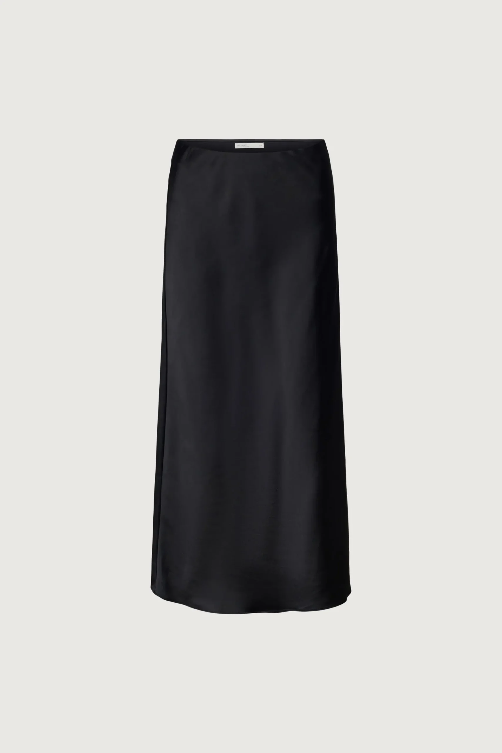 MAXI SATIN SLIP SKIRT