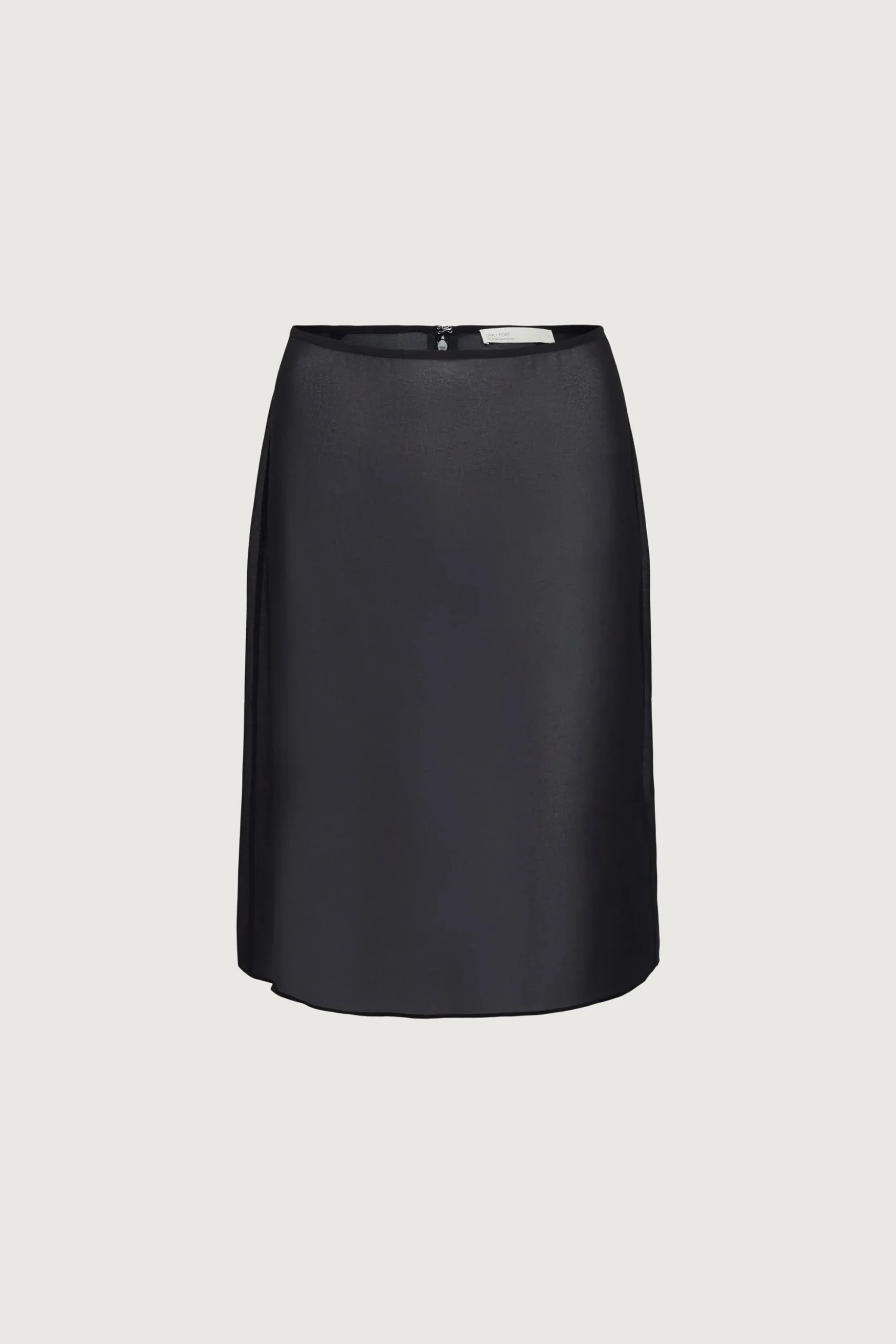 MIDI LENGTH SHEER SKIRT