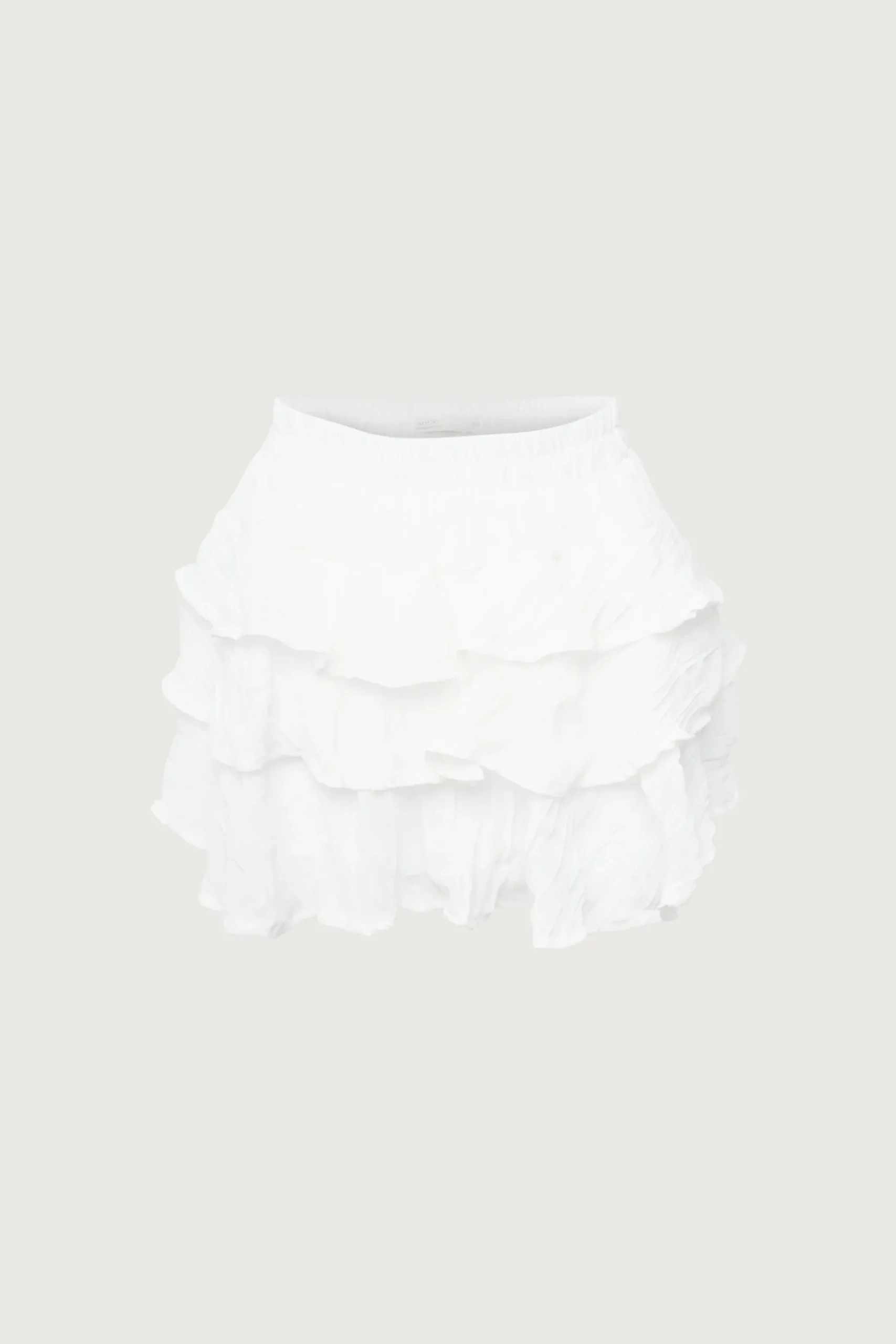 MINI RUFFLED SKIRT